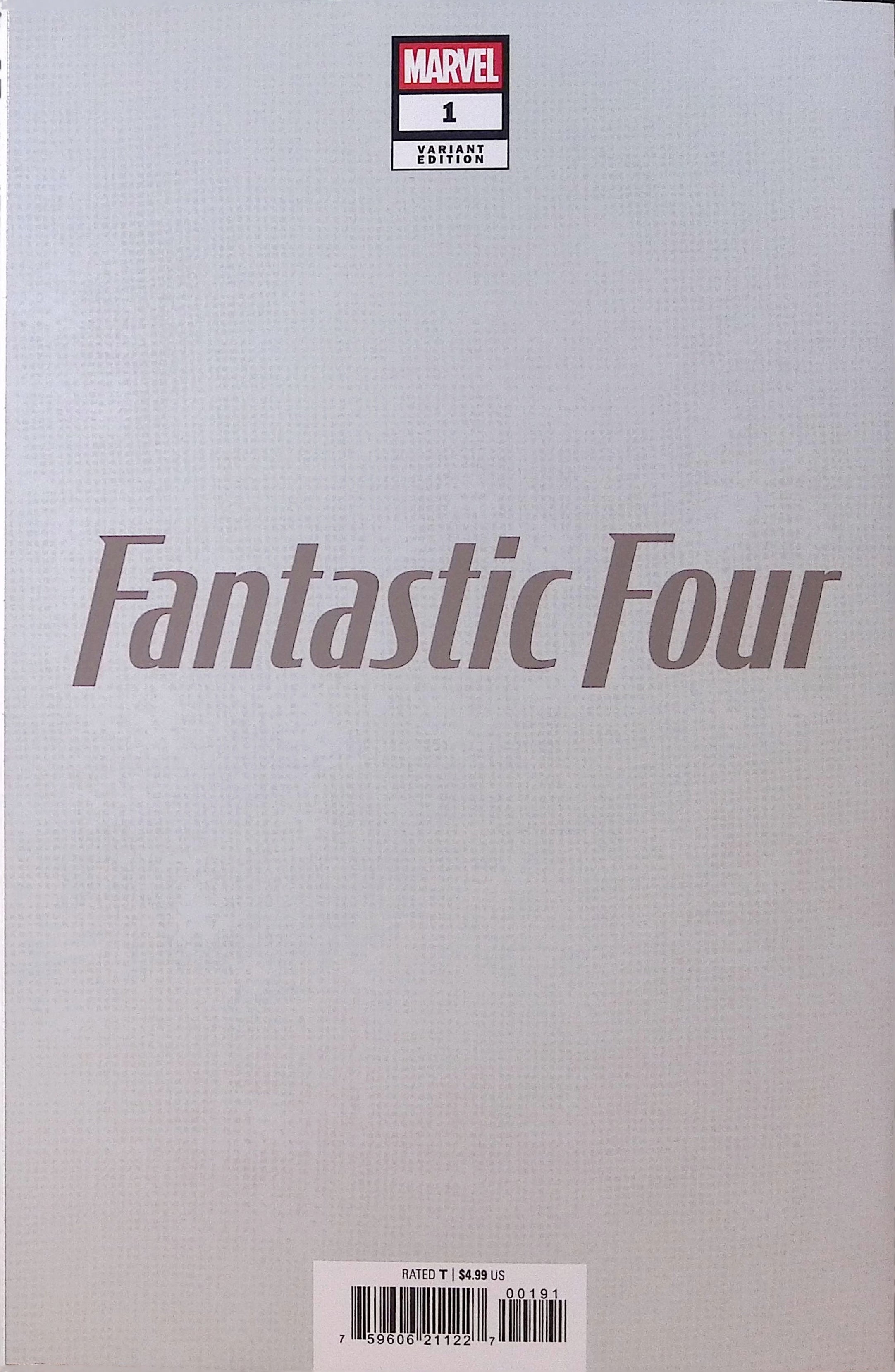 Fantastic Four # 1 Asrar Foil Variant 2025 NM