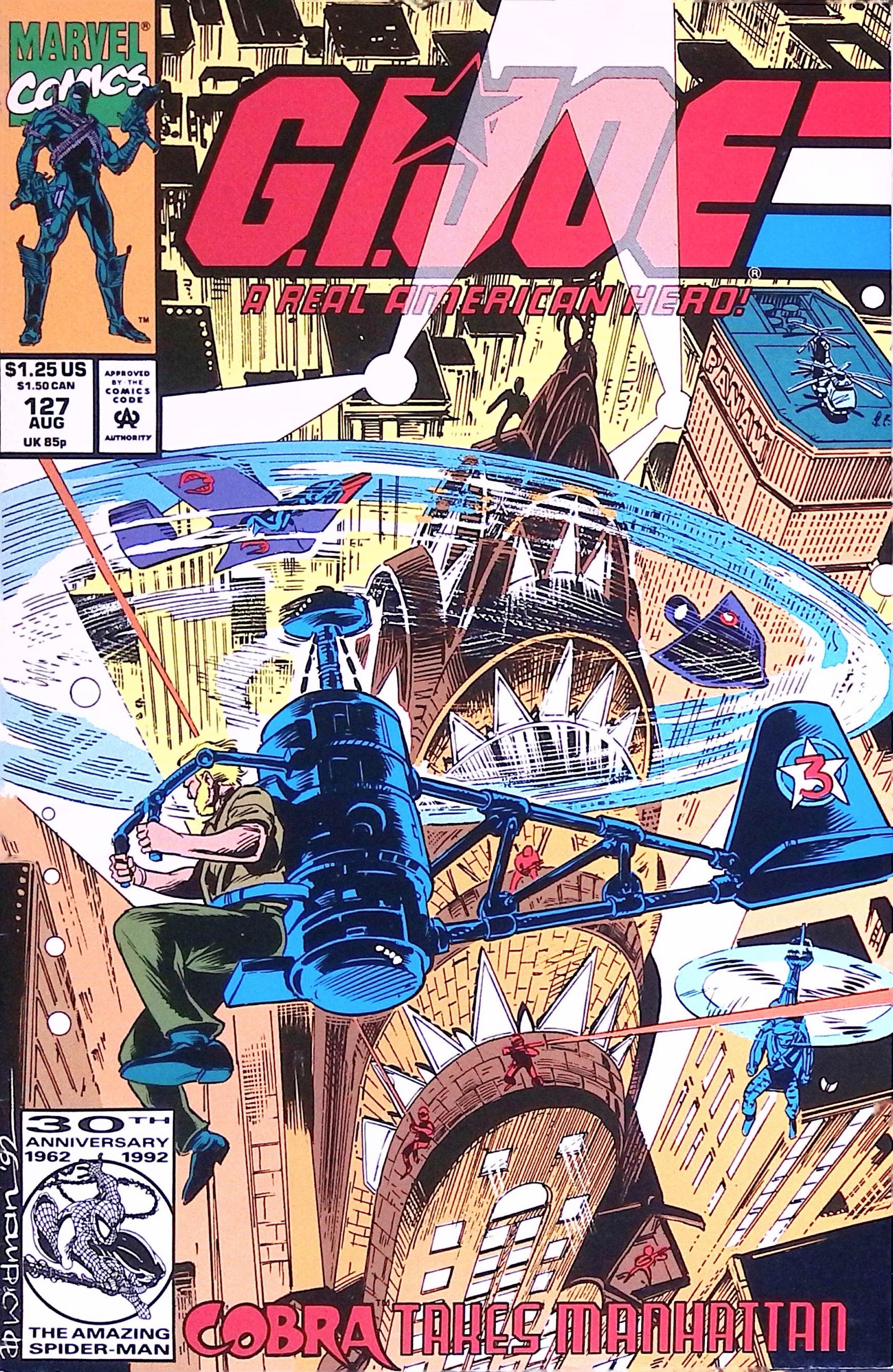 G.I. Joe: A Real American Hero # 127 1992 VF/NM