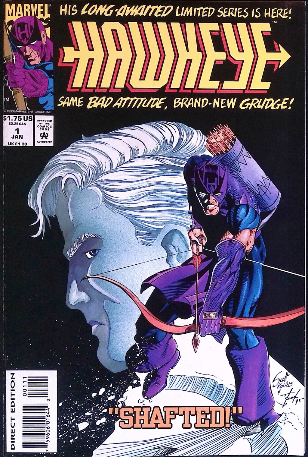 Hawkeye # 1 1994 NM-