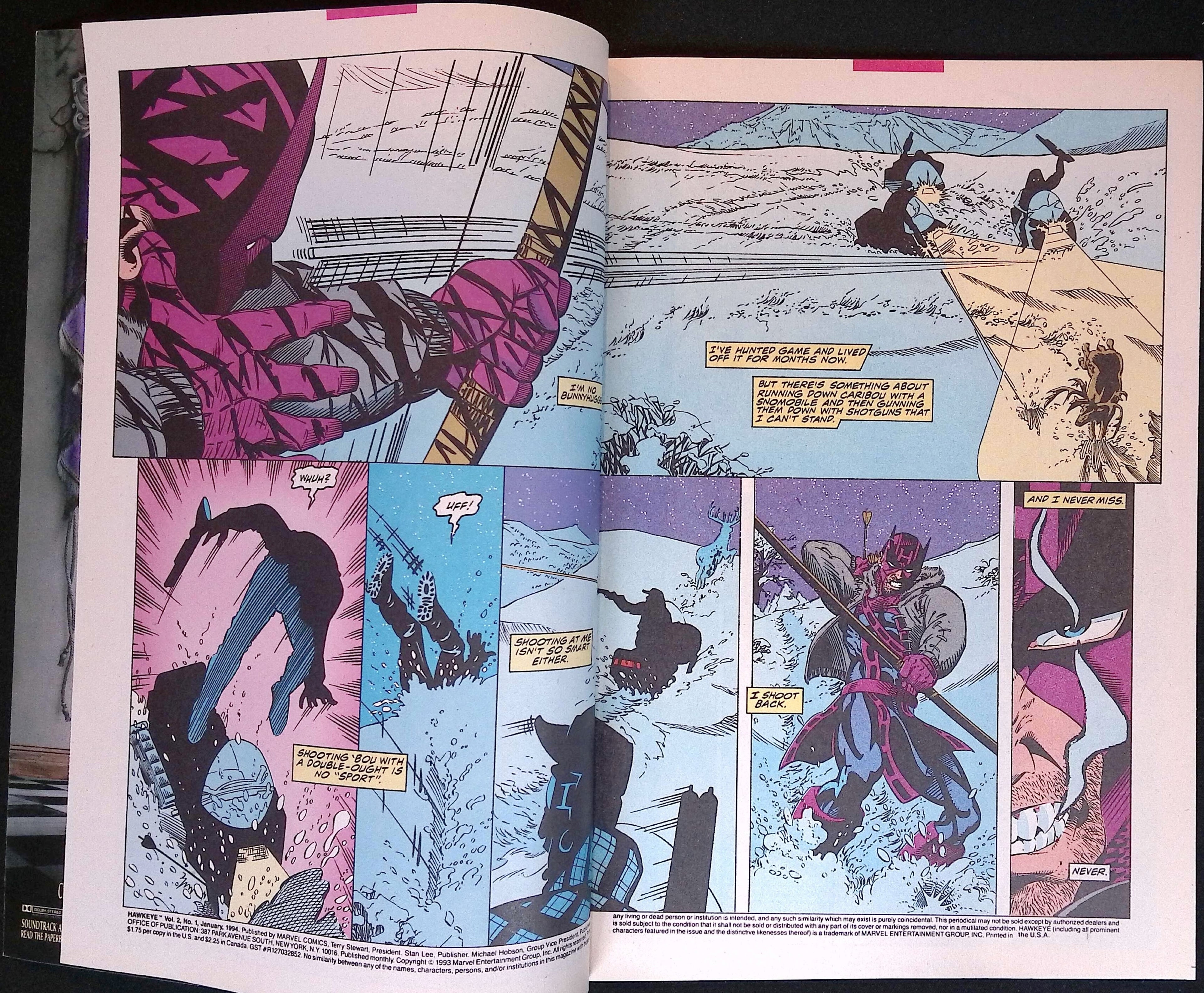 Hawkeye # 1 1994 NM-