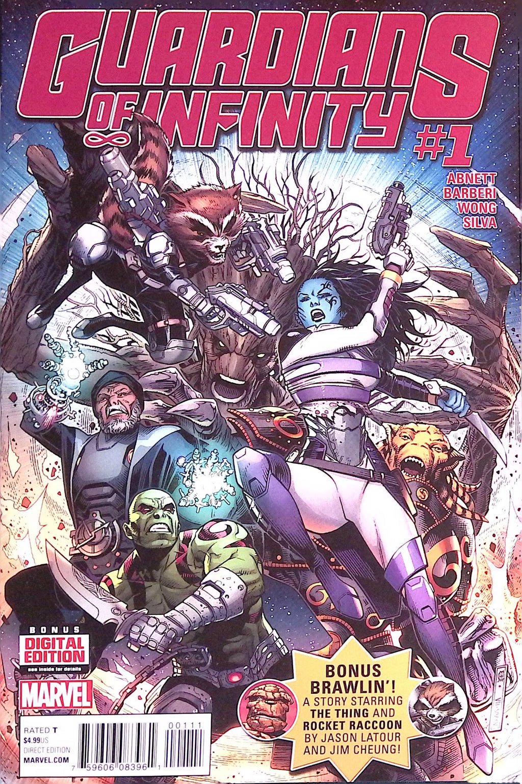 Guardians of Infinity # 1 2015 NM-