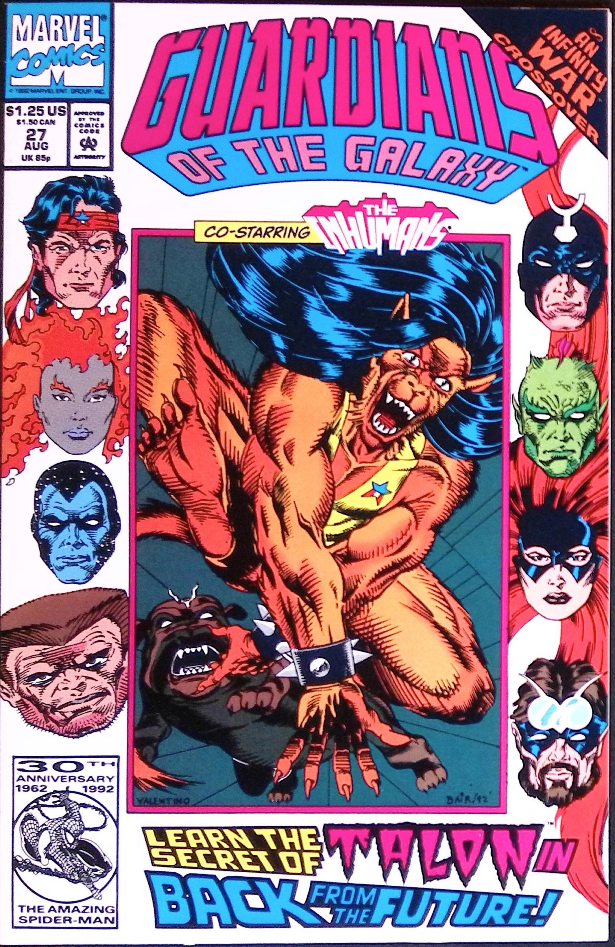 Guardians of the Galaxy # 27 1992 NM-
