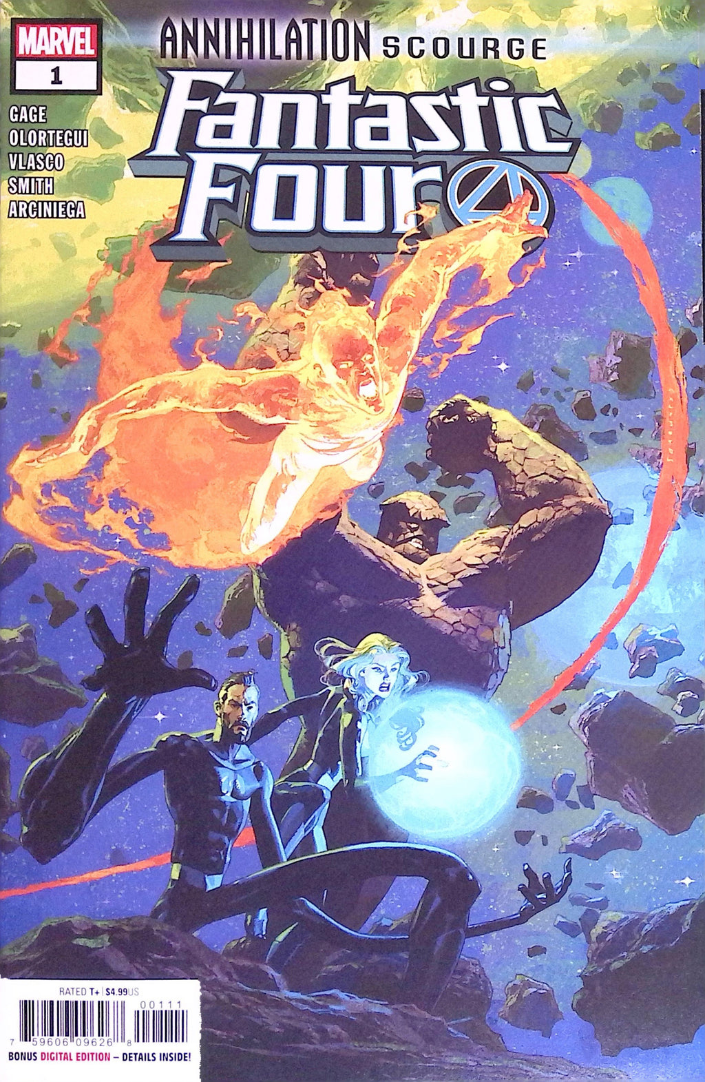 Annihilation Scourge: Fantastic Four # 1 2020 NM-