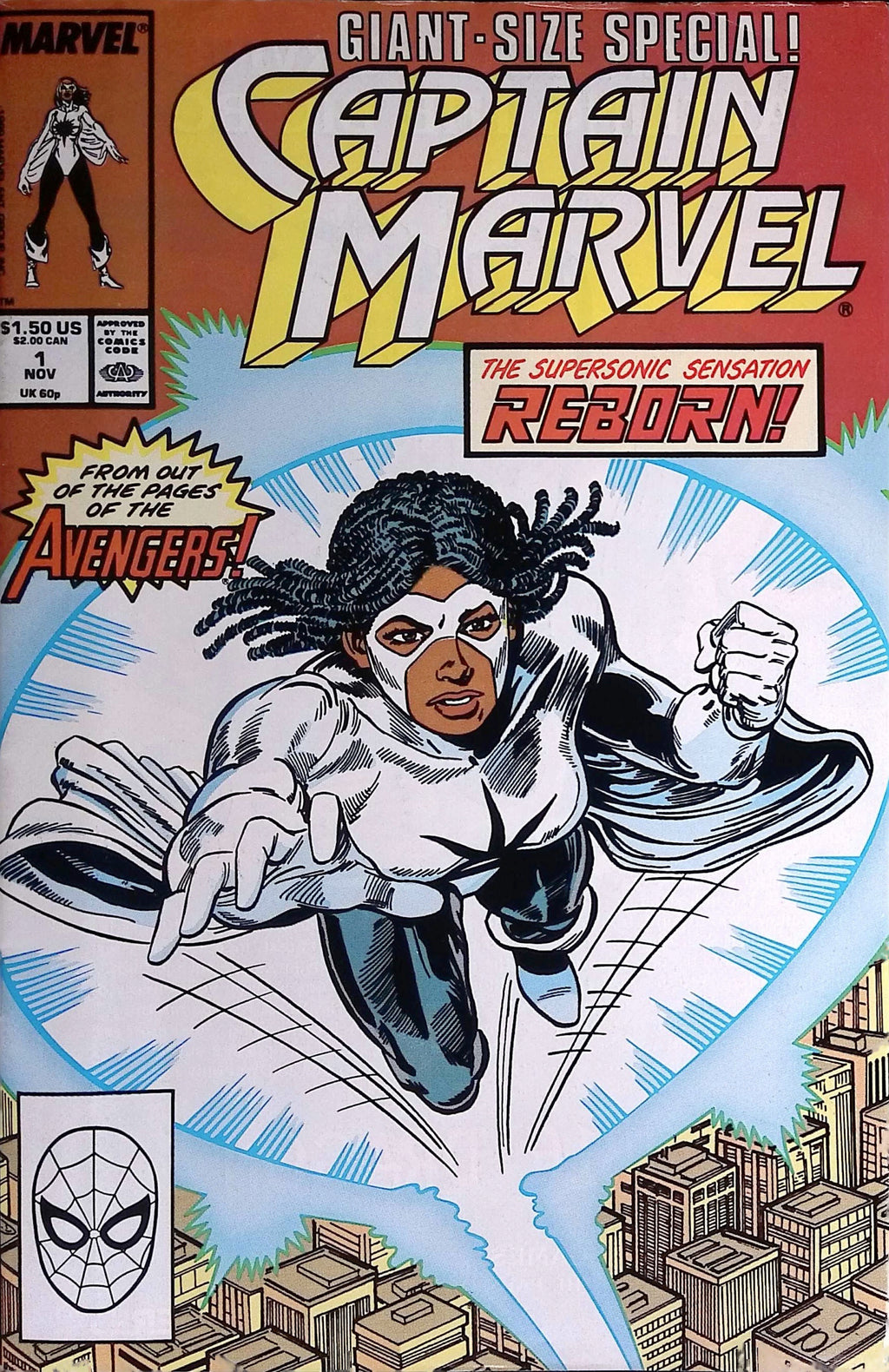 Captain Marvel Giant-Size Special # 1 1989 VF