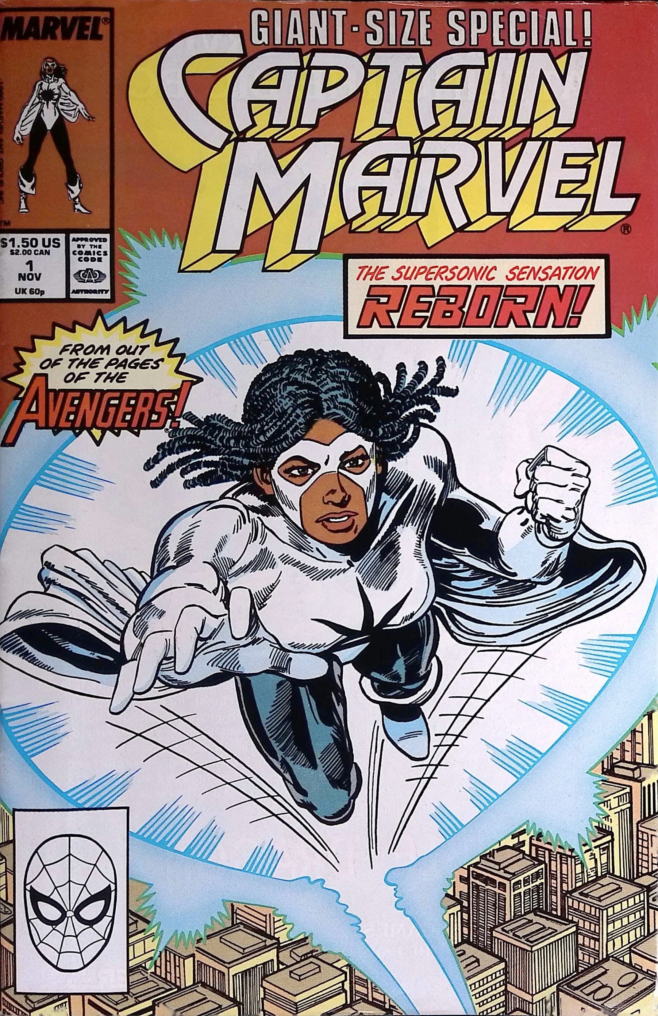 Captain Marvel Giant-Size Special # 1 1989 VF