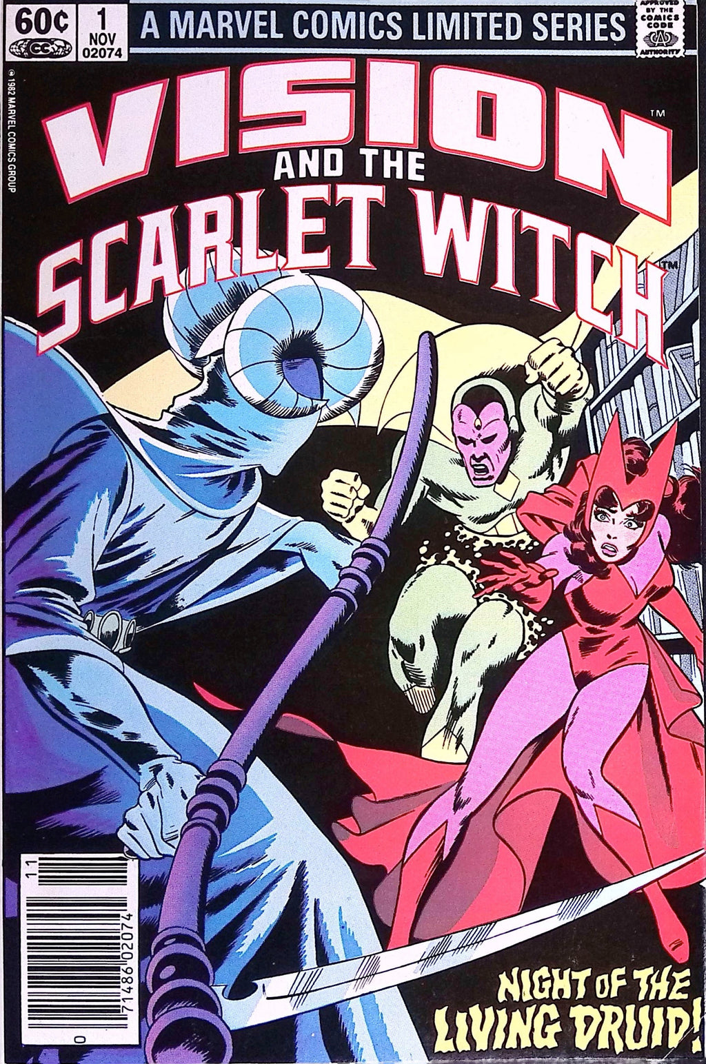 Vision and the Scarlet Witch # 1 1982 VF/NM