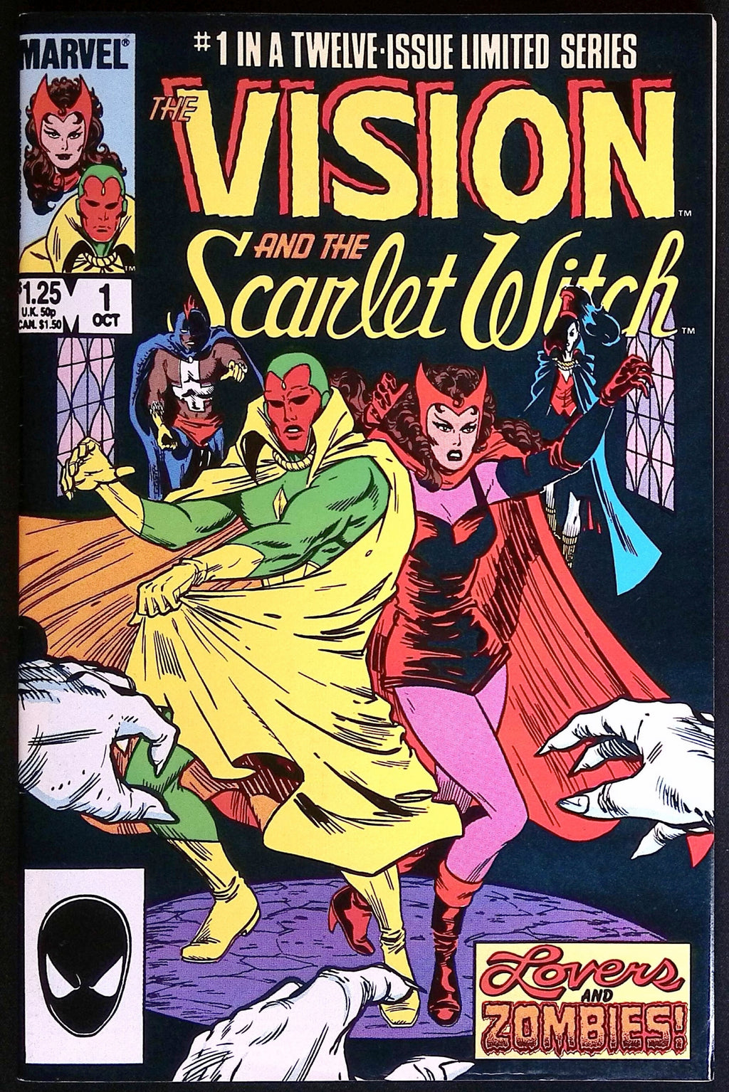 The Vision and the Scarlet Witch # 1 1985 VF/NM