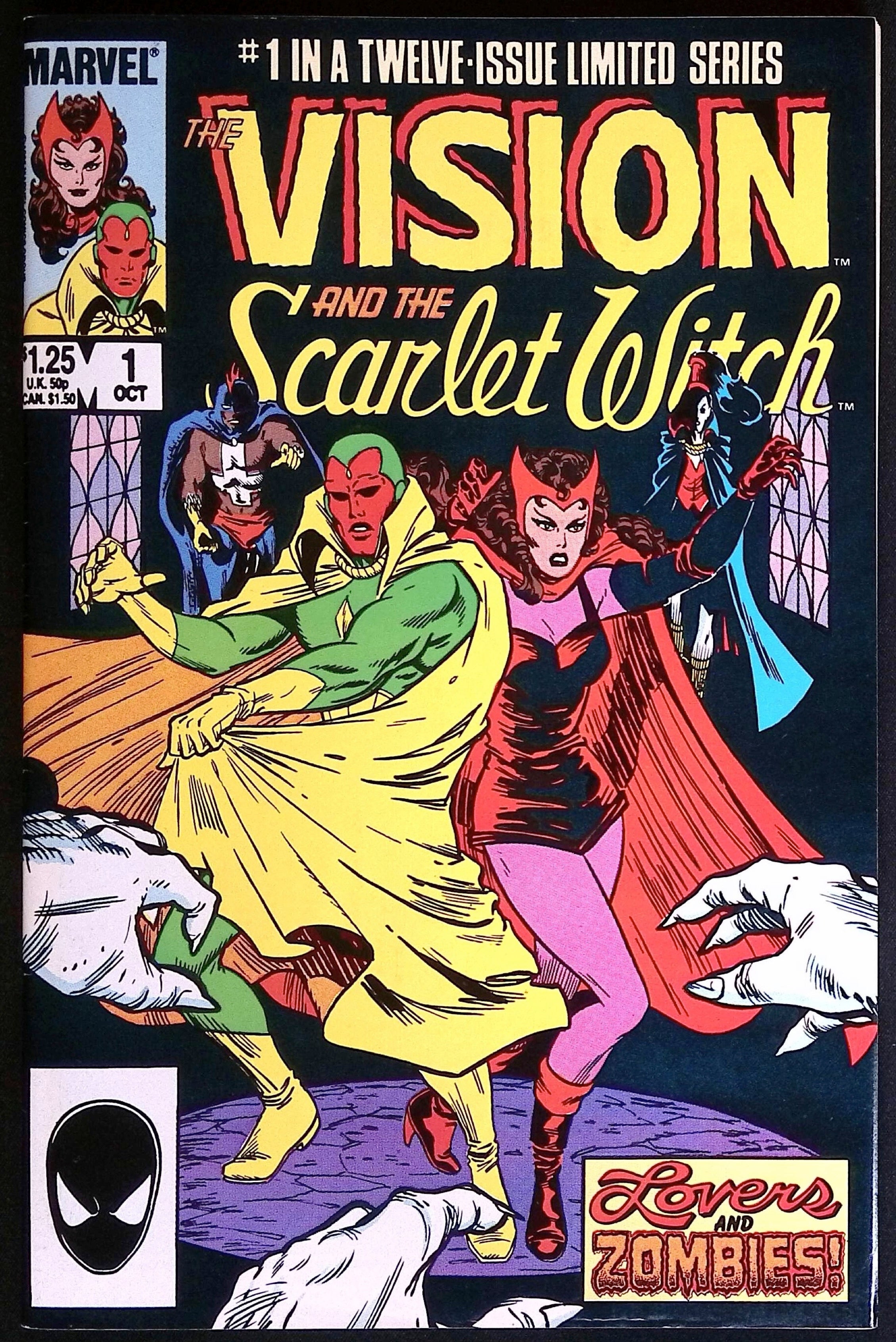 The Vision and the Scarlet Witch # 1 1985 VF/NM