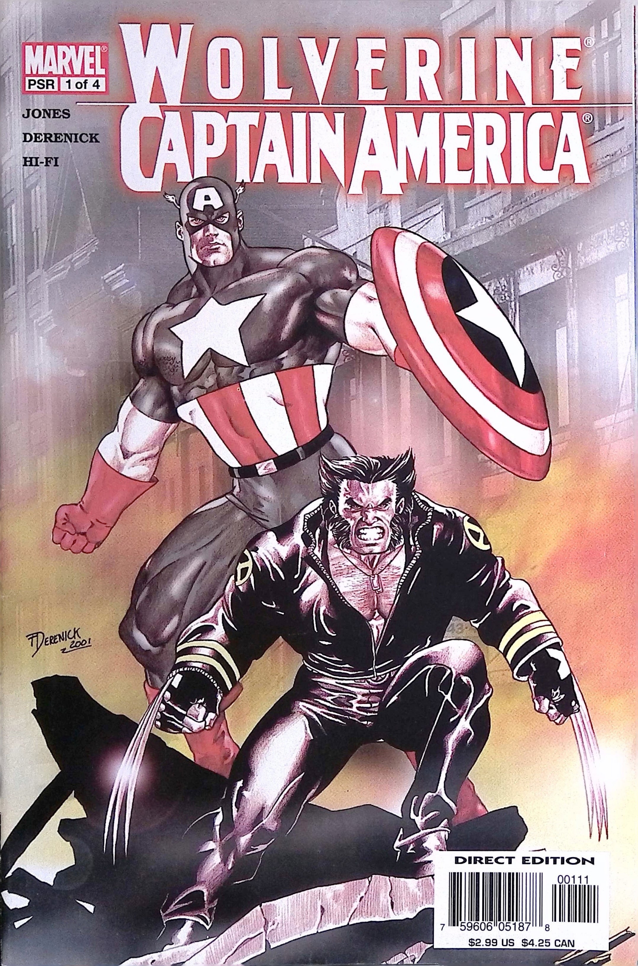 Wolverine/Captain America # 1 2004 NM-