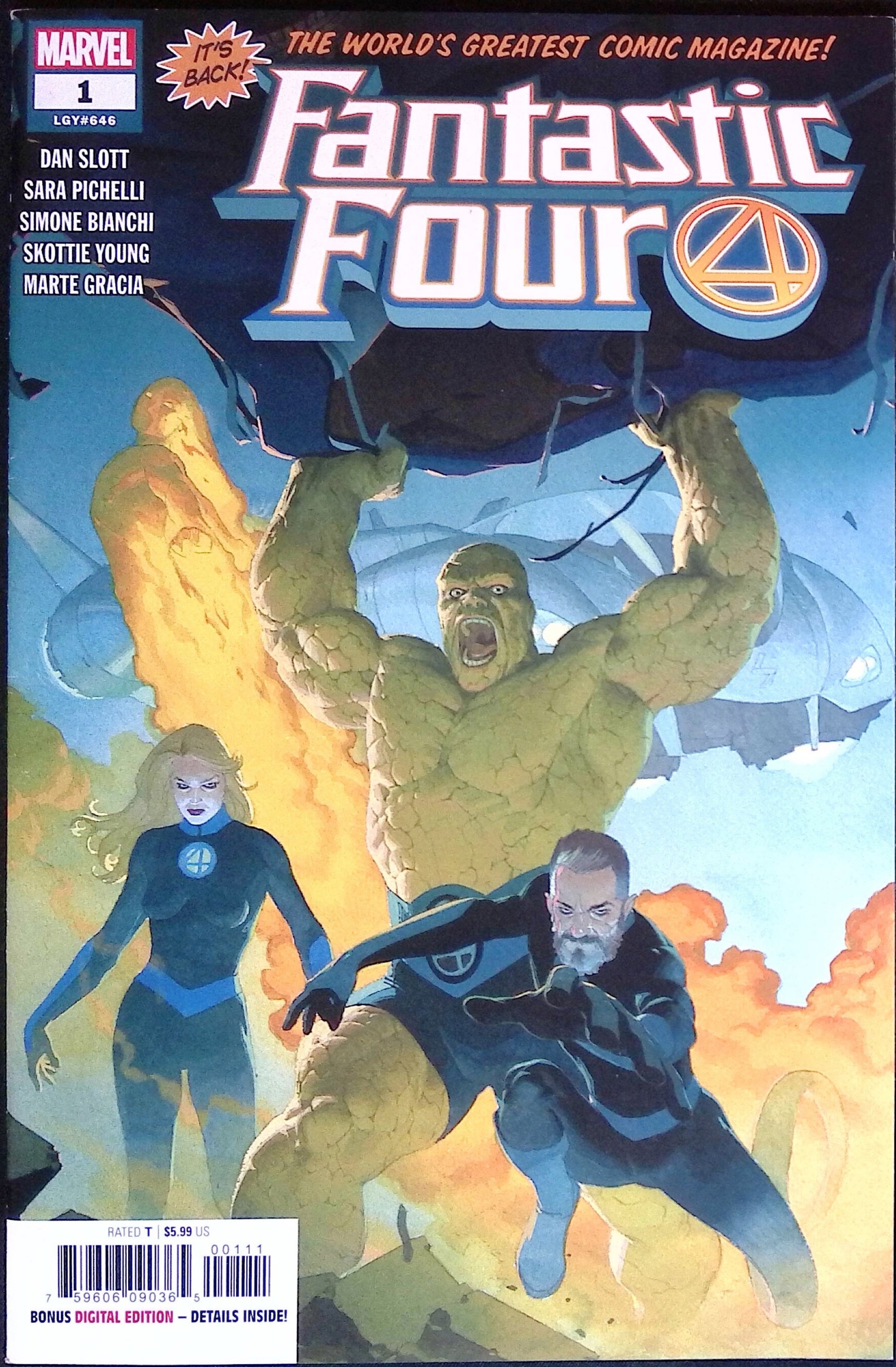 Fantastic Four # 1 2018 VF/NM