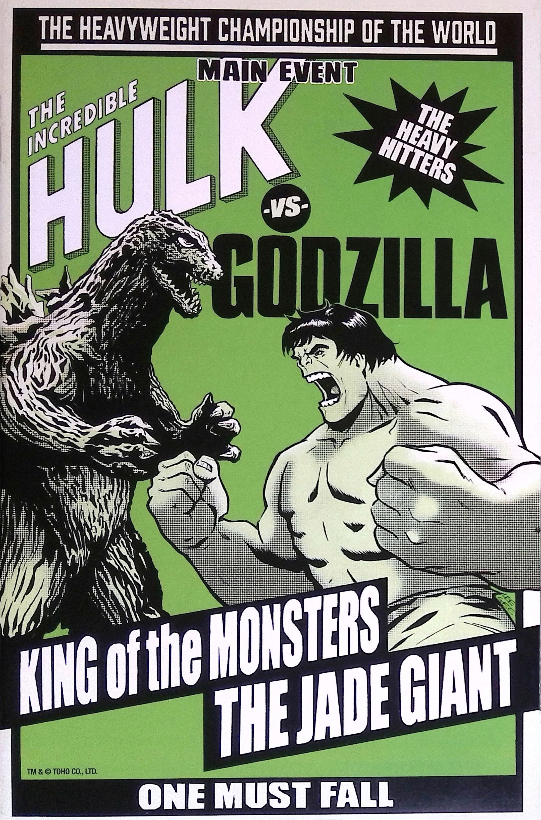 Godzilla vs. Hulk # 1 Garbett Variant 2025 NM