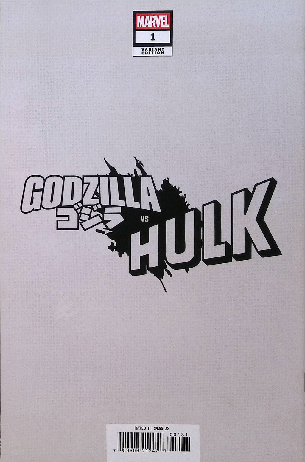 Godzilla vs. Hulk # 1 Garbett Variant 2025 NM