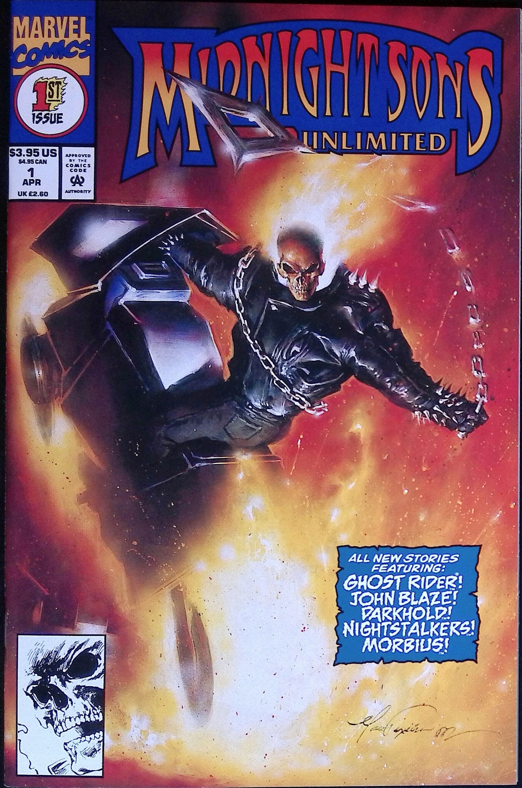 Midnight Sons Unlimited # 1 1993 NM