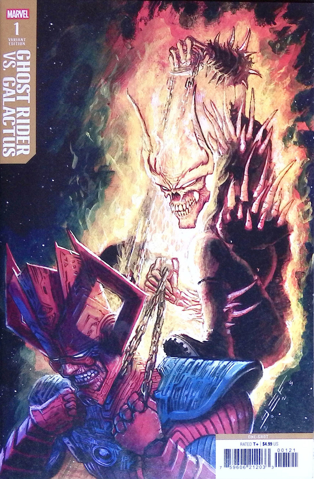 Ghost Rider vs. Galactus # 1 Ferreyra Variant 2025 NM
