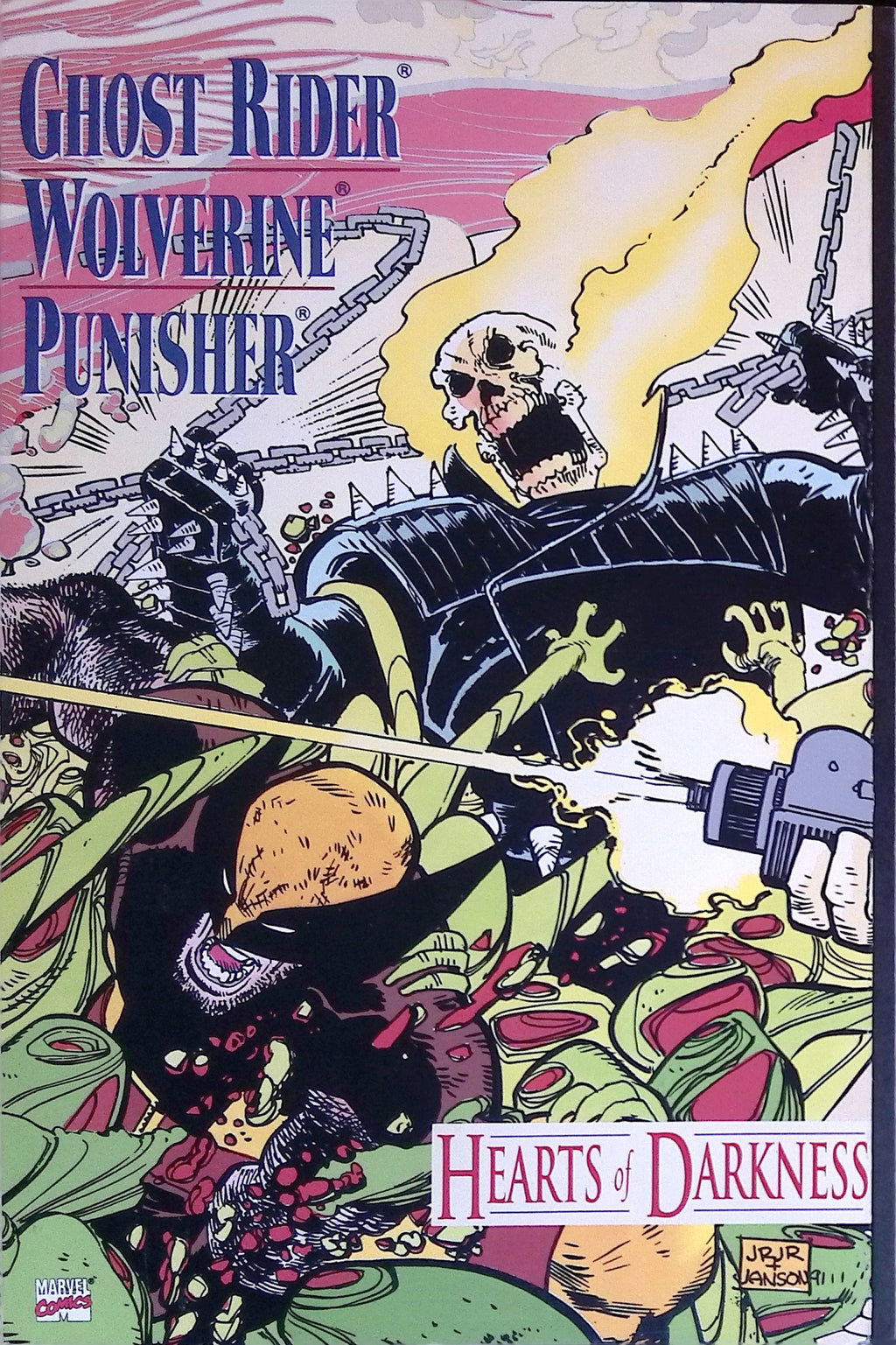 Ghost Rider/Wolverine/Punisher: Hearts of Darkness # 1 1991 NM