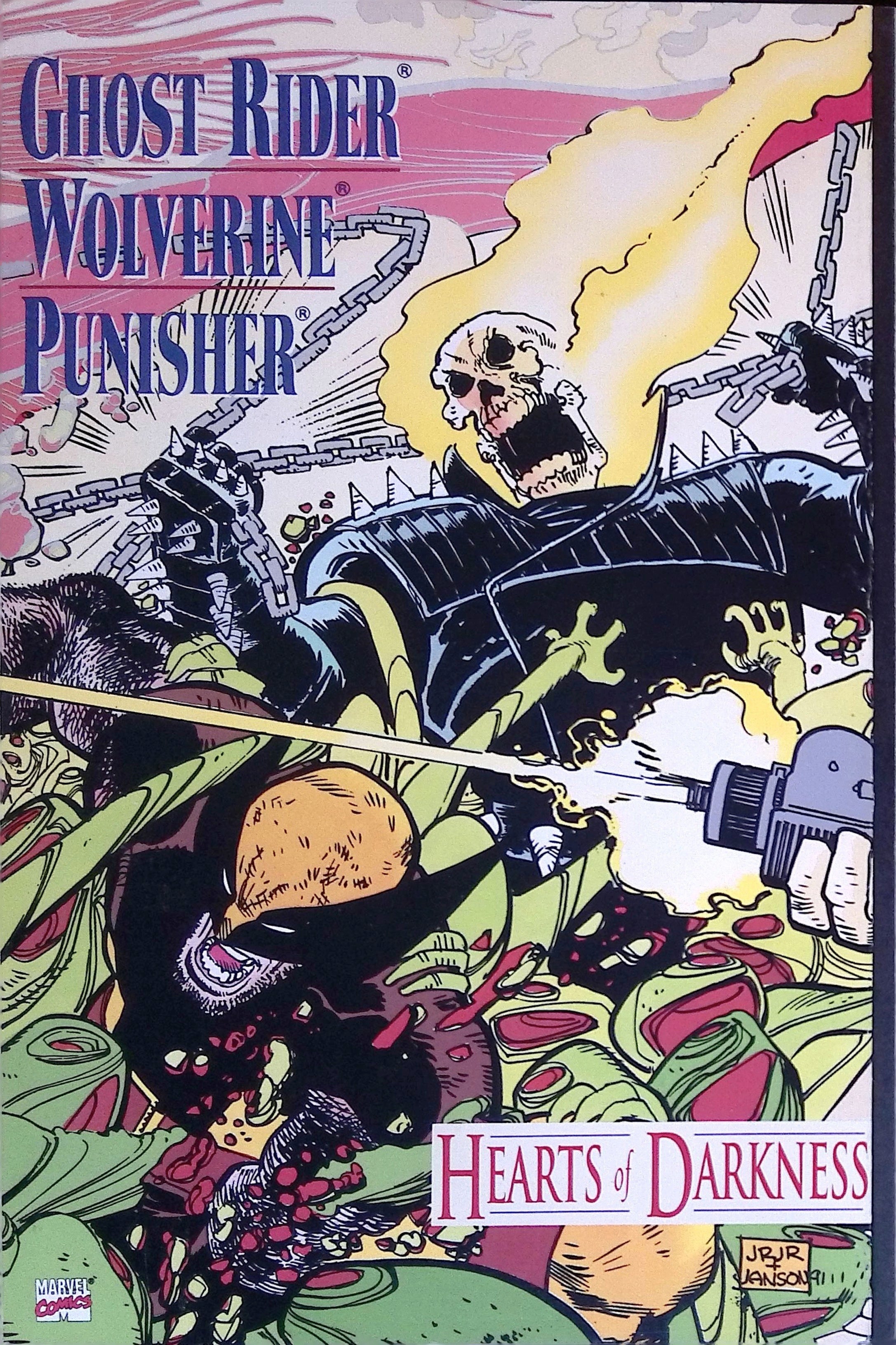 Ghost Rider/Wolverine/Punisher: Hearts of Darkness # 1 1991 NM