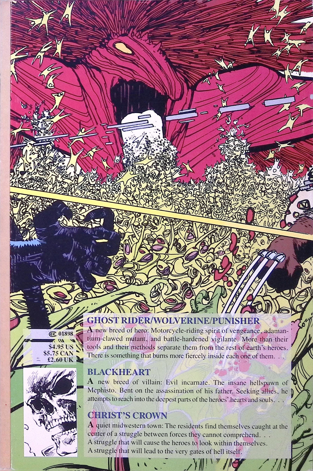 Ghost Rider/Wolverine/Punisher: Hearts of Darkness # 1 1991 NM