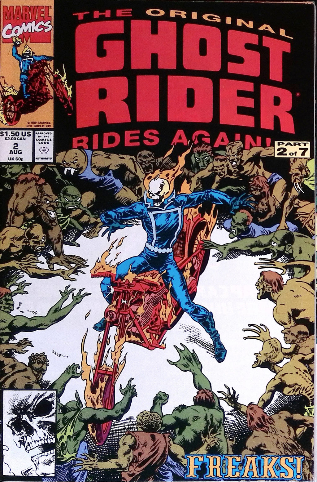 The Original Ghost Rider Rides Again # 2 1991 VF/NM