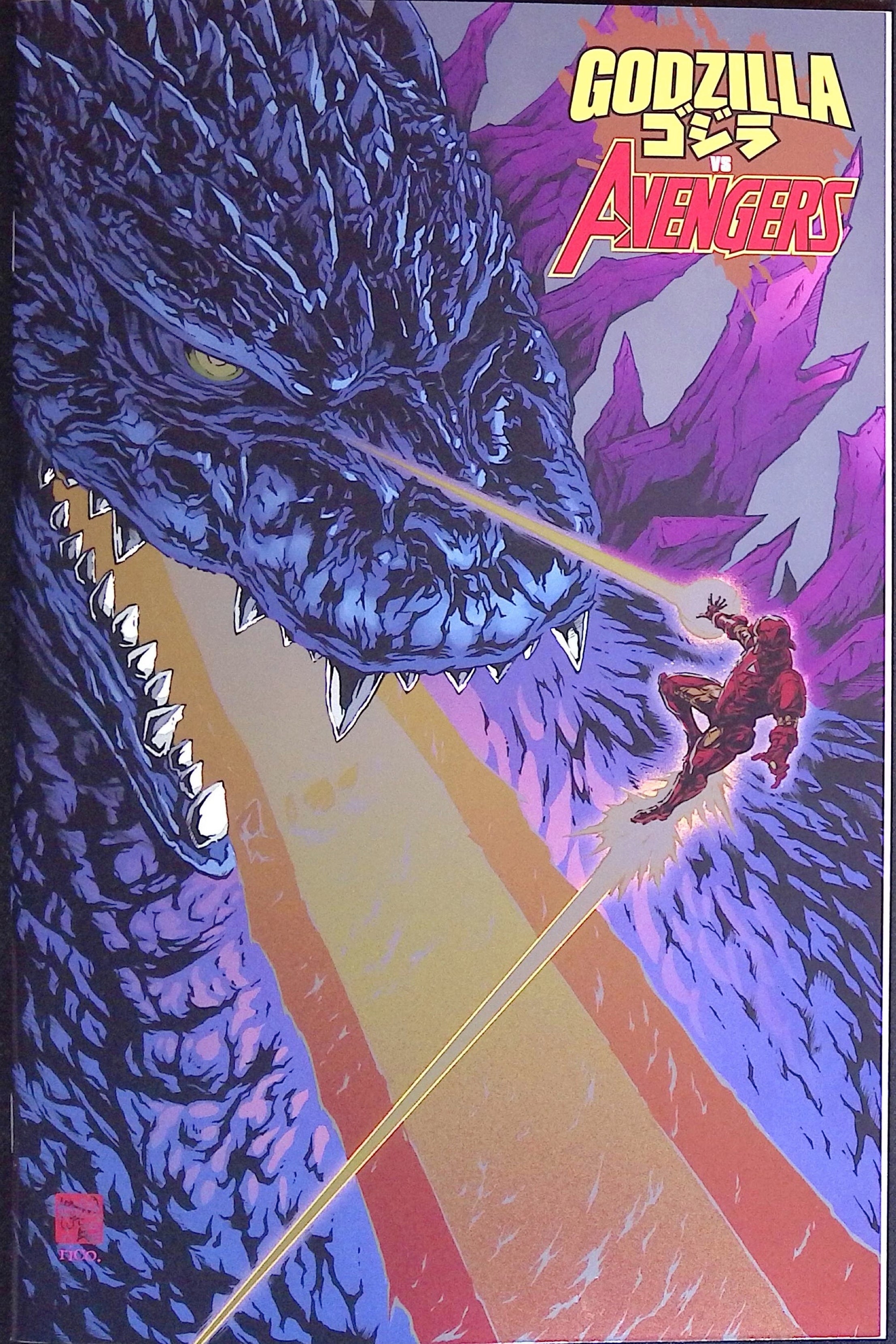 Godzilla vs. Avengers # 1 Foil Variant 2025 NM