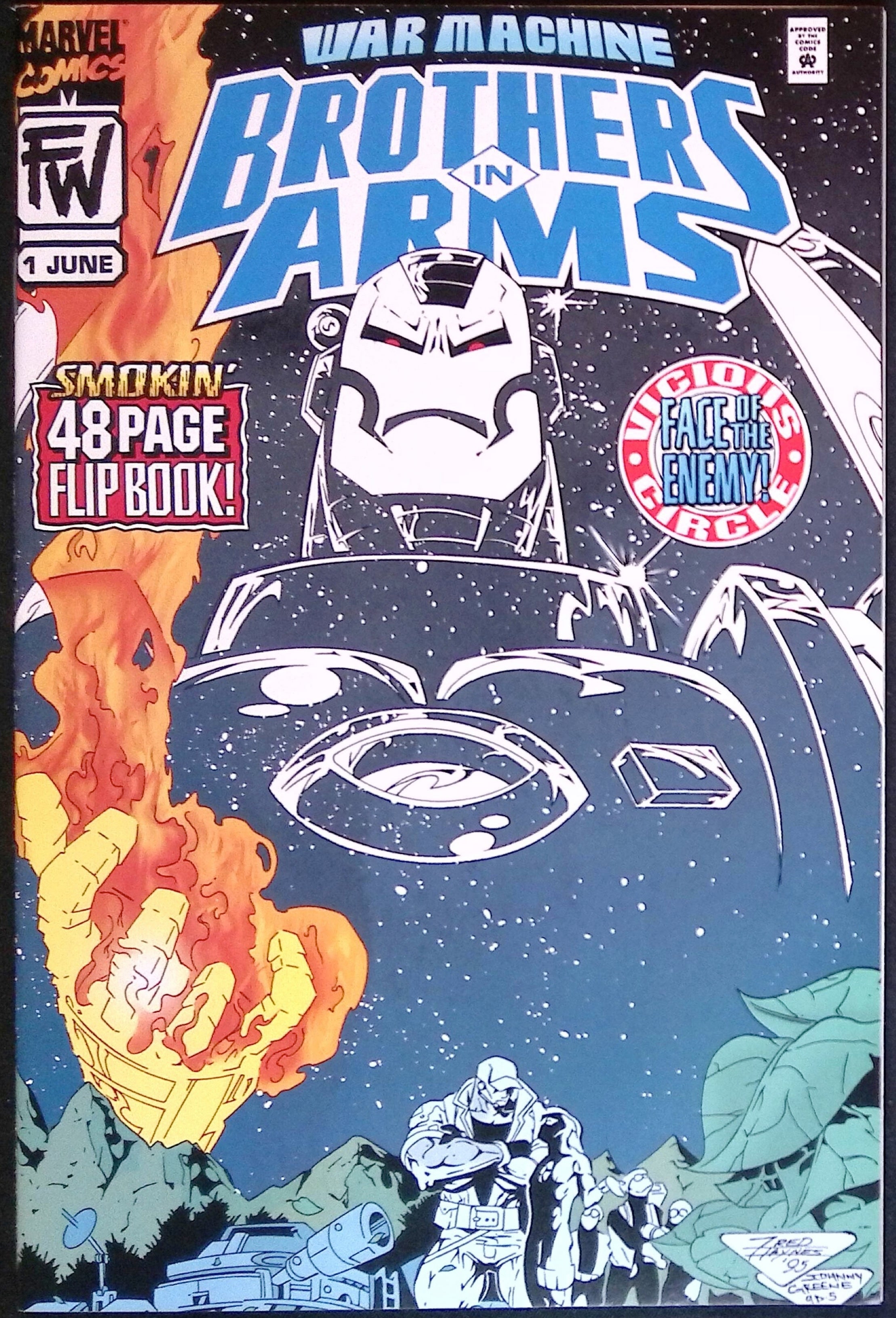 Force Works # 12 1995 NM-