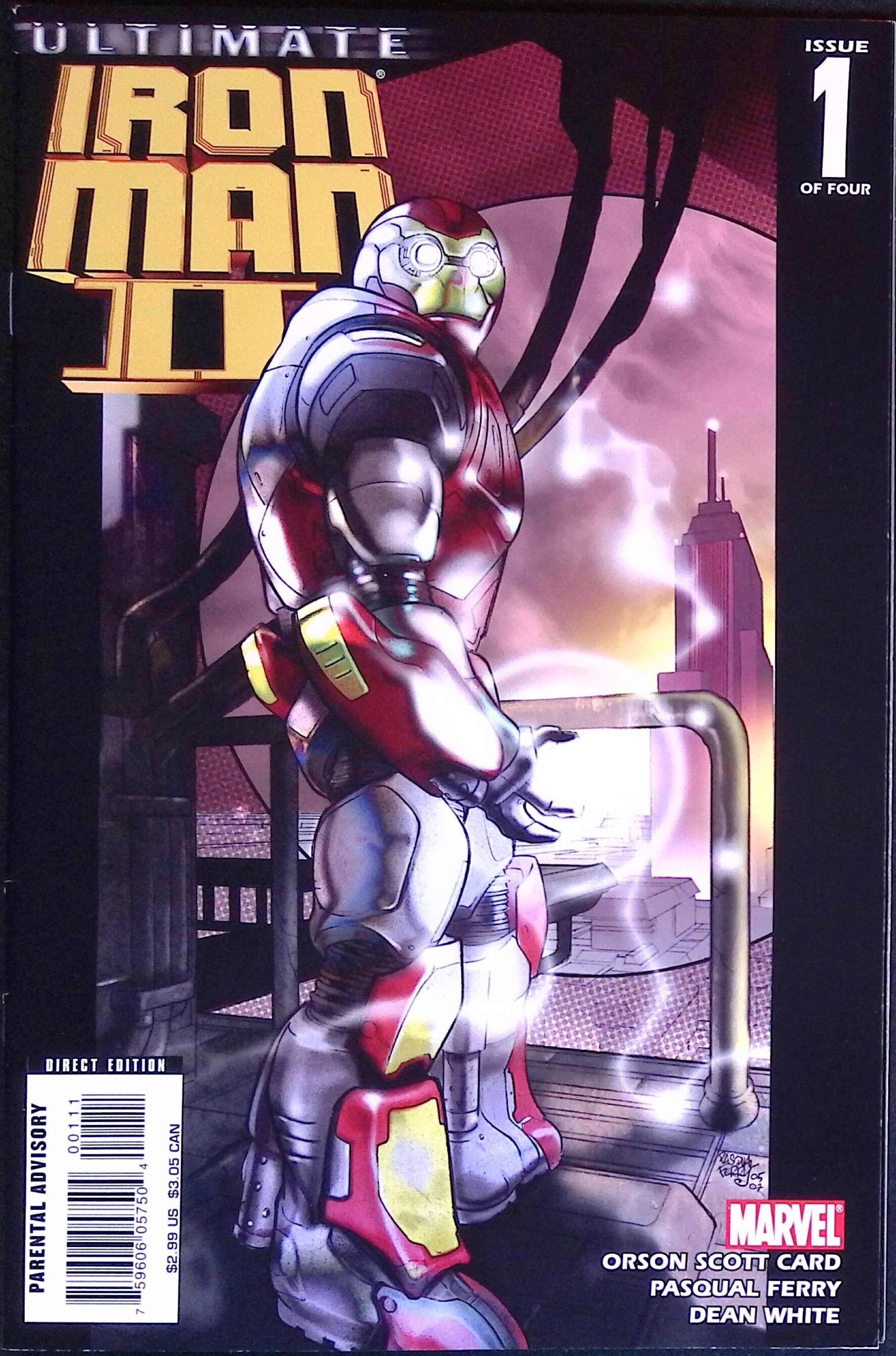 Ultimate Iron Man II # 1  2007 NM-