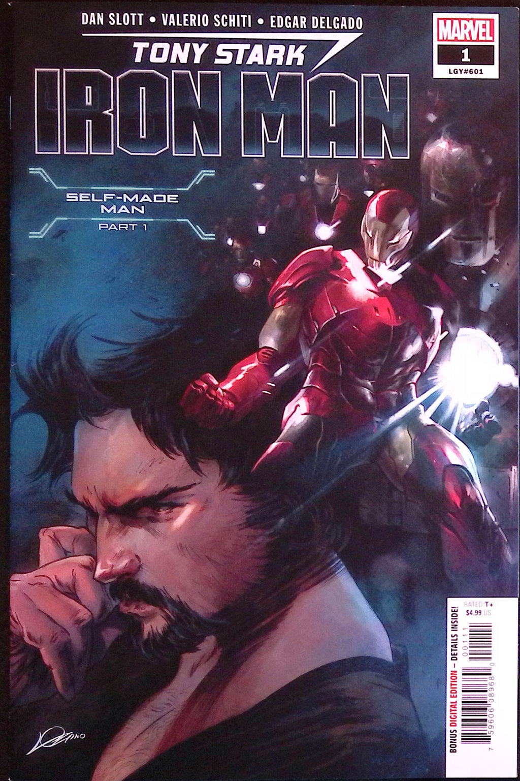 Tony Stark: Iron Man # 1 2018 NM-