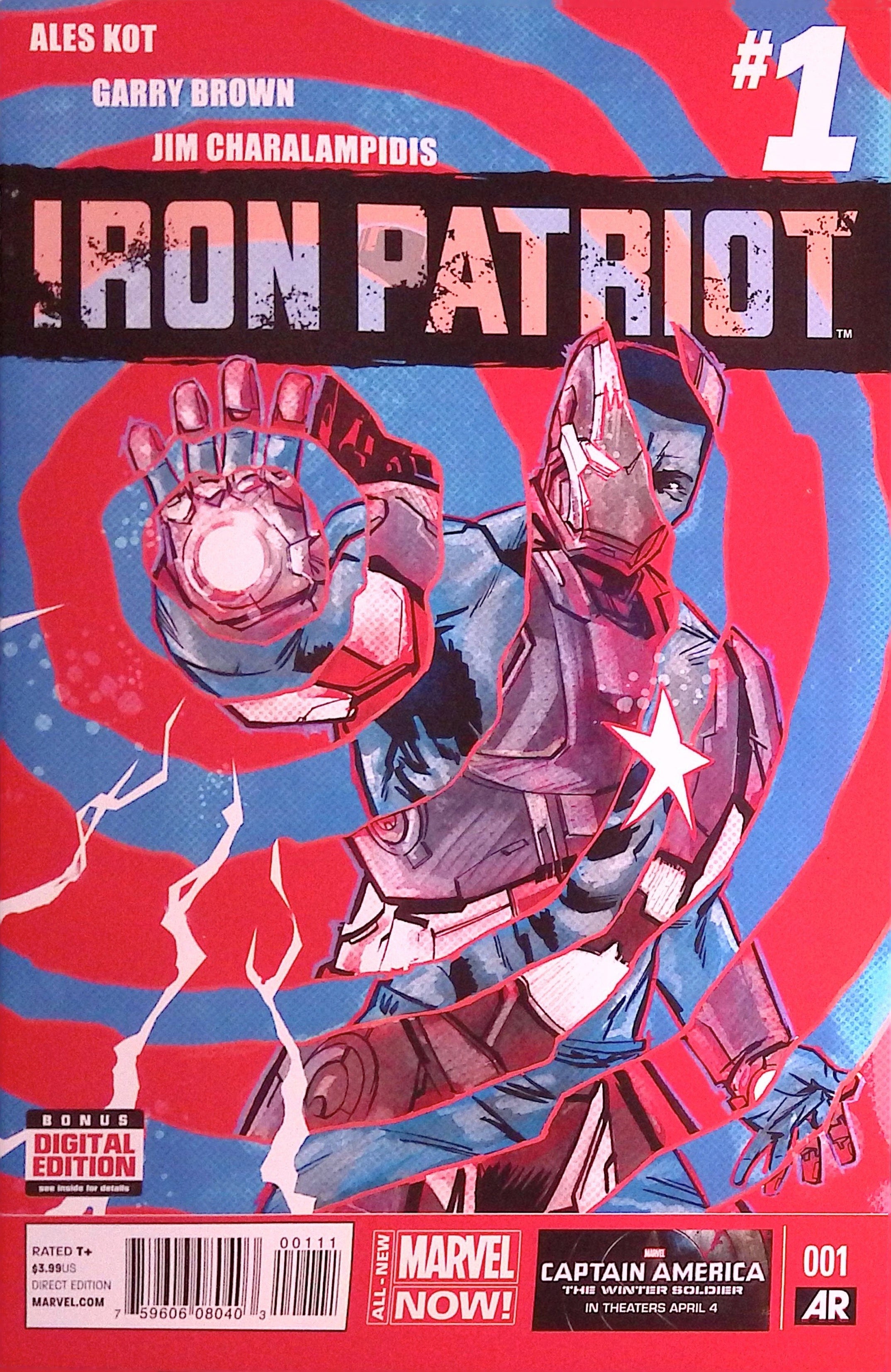 Iron Patriot # 1 2014 NM-