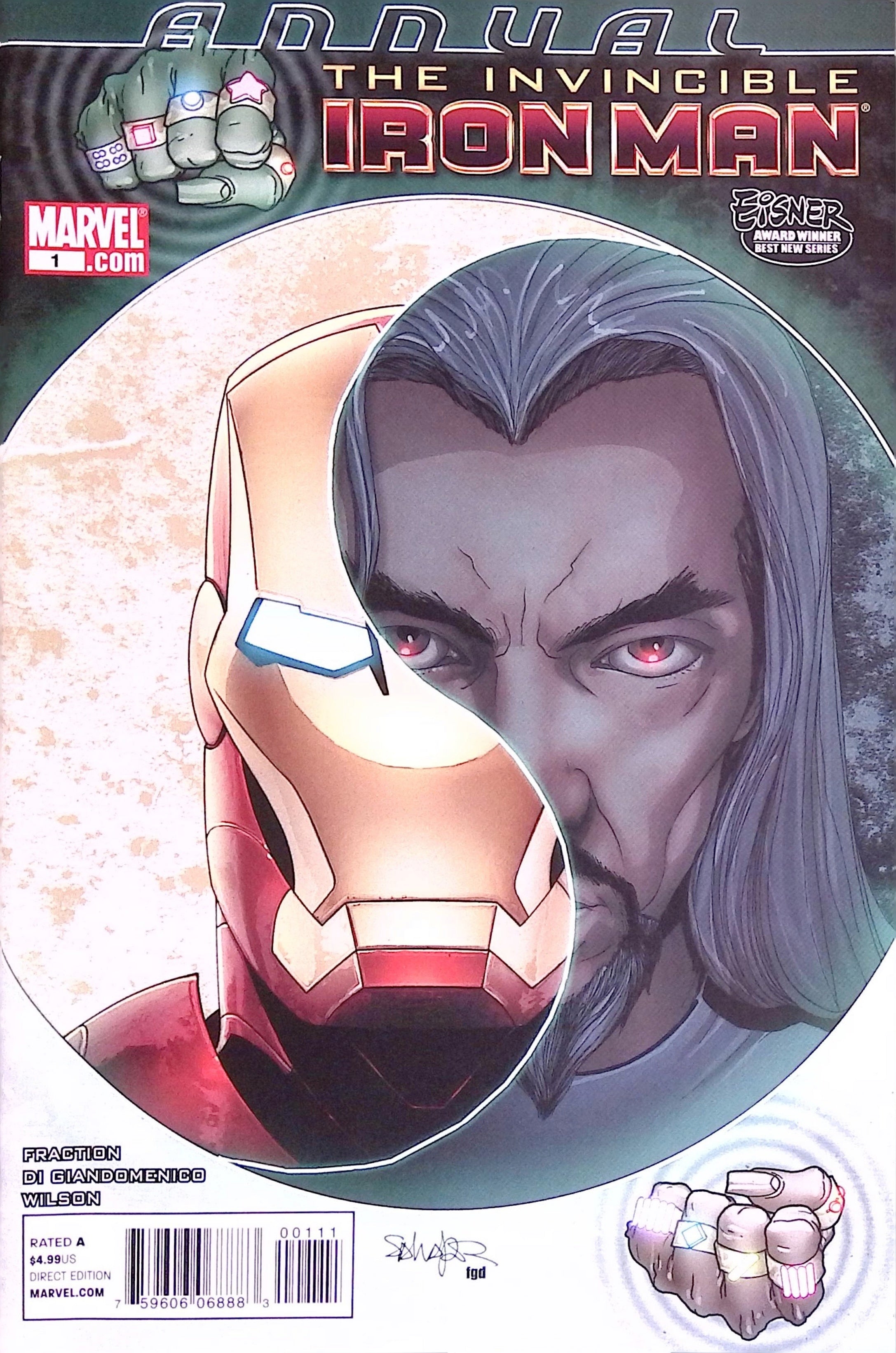 The Invincible Iron Man Annual # 1 2010 NM-