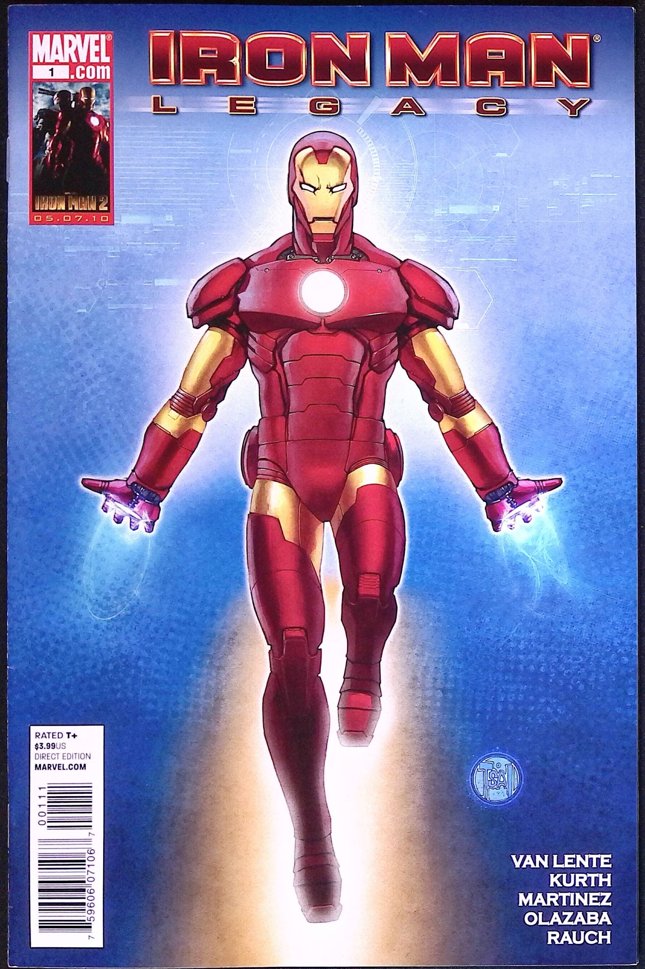 Iron Man: Legacy #1 2010 NM-