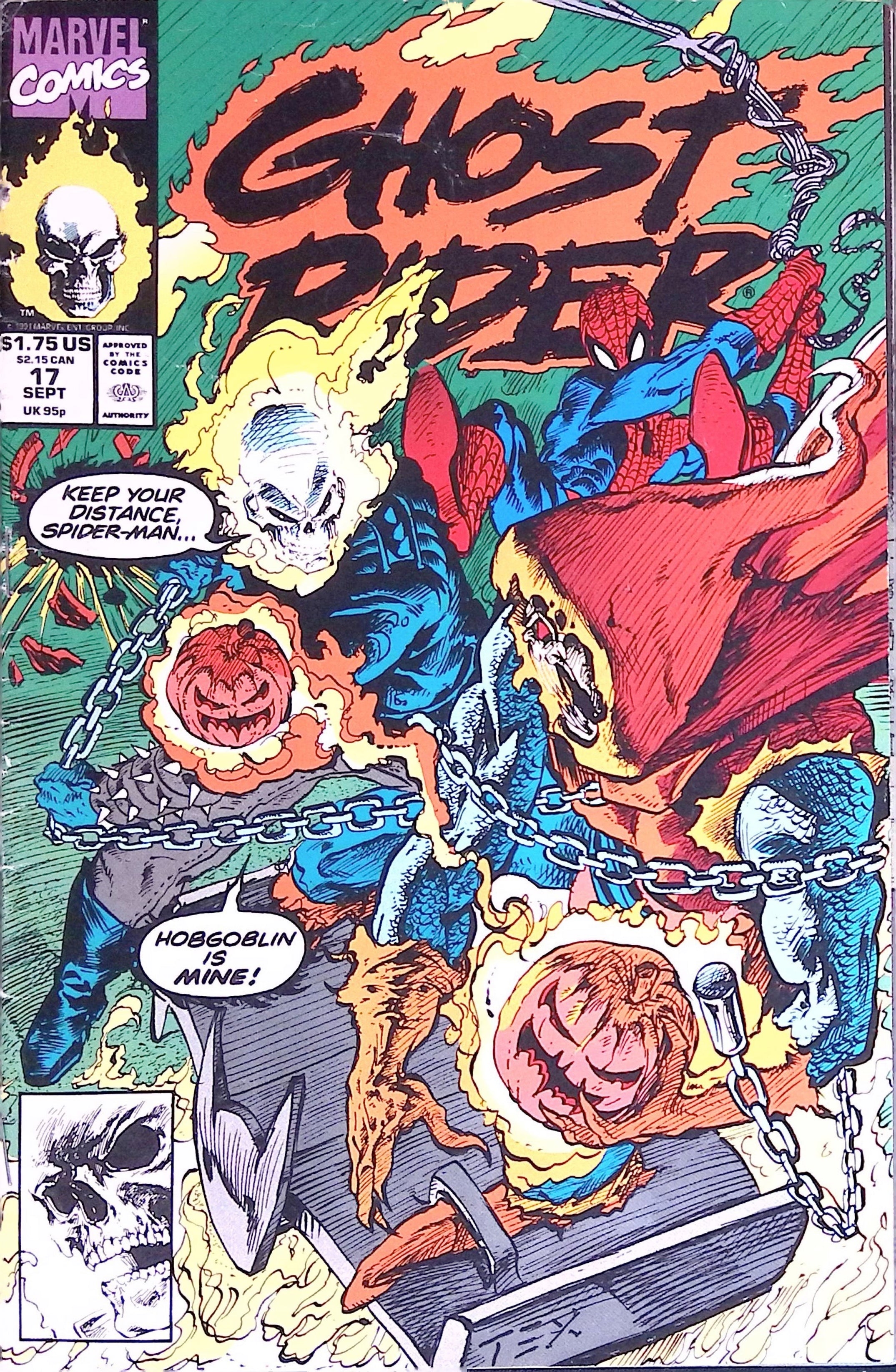 Ghost Rider # 17 1991 FN