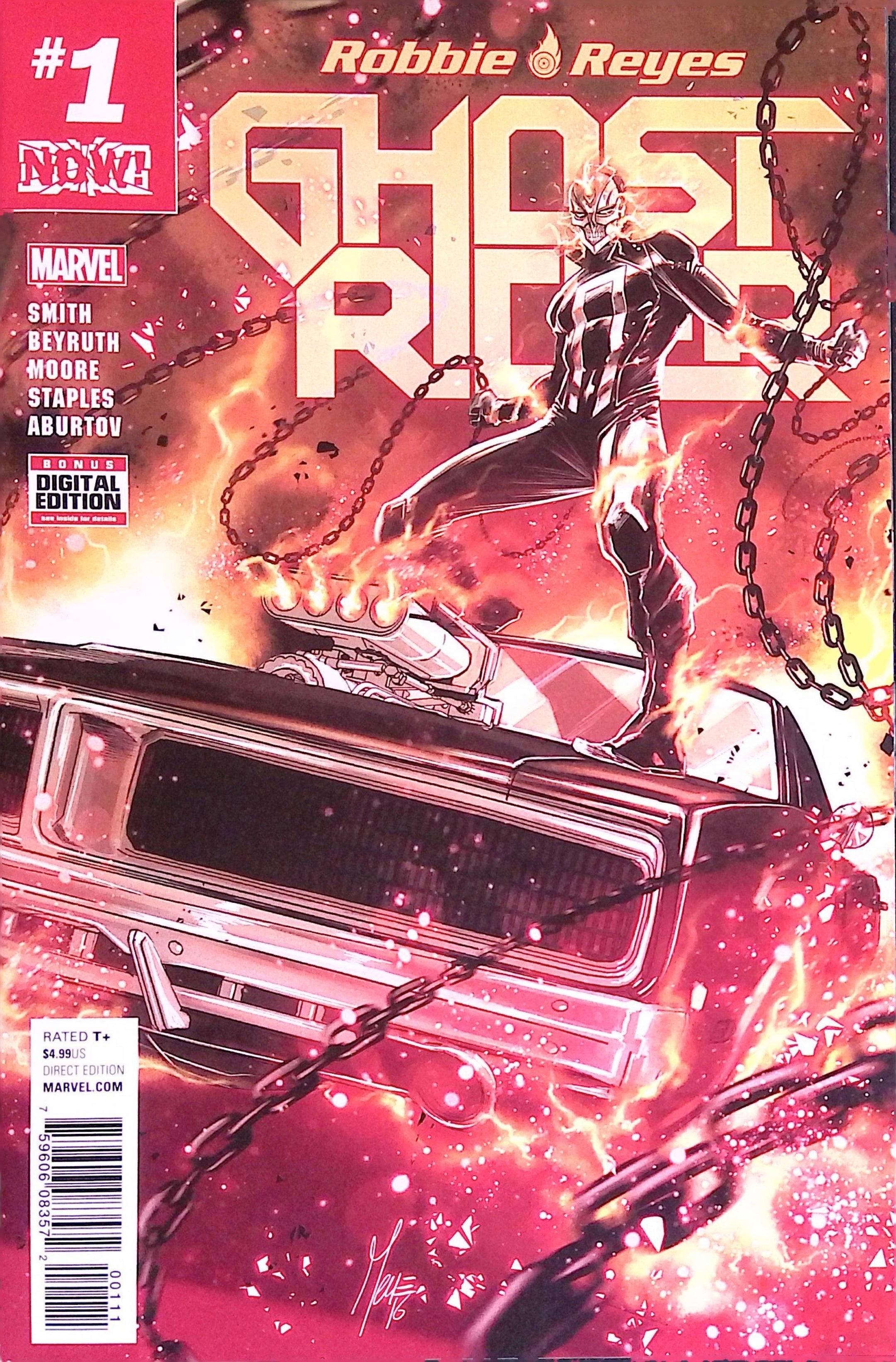 Ghost Rider # 1 2017 NM-