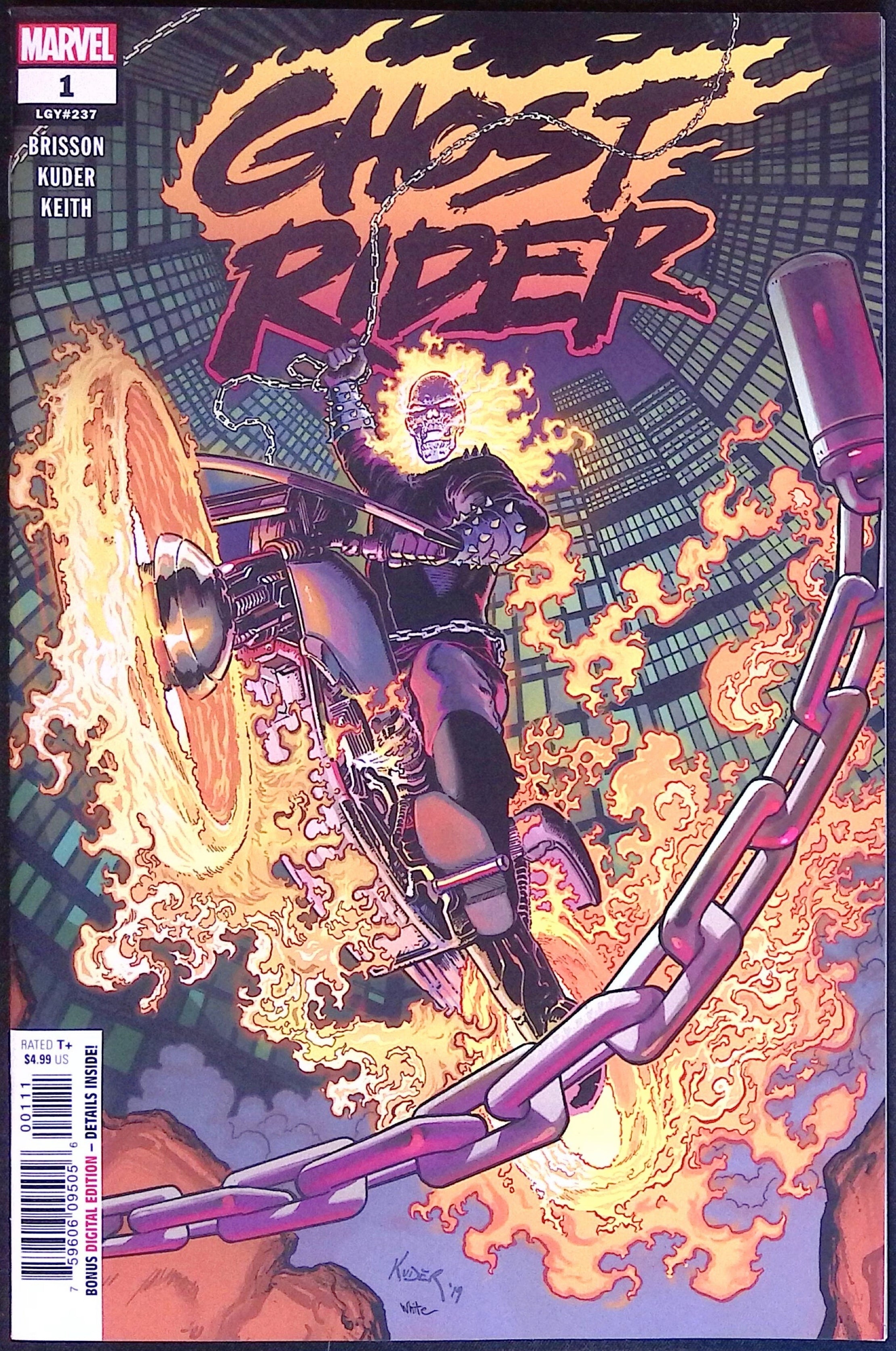 Ghost Rider # 1 2019 NM-