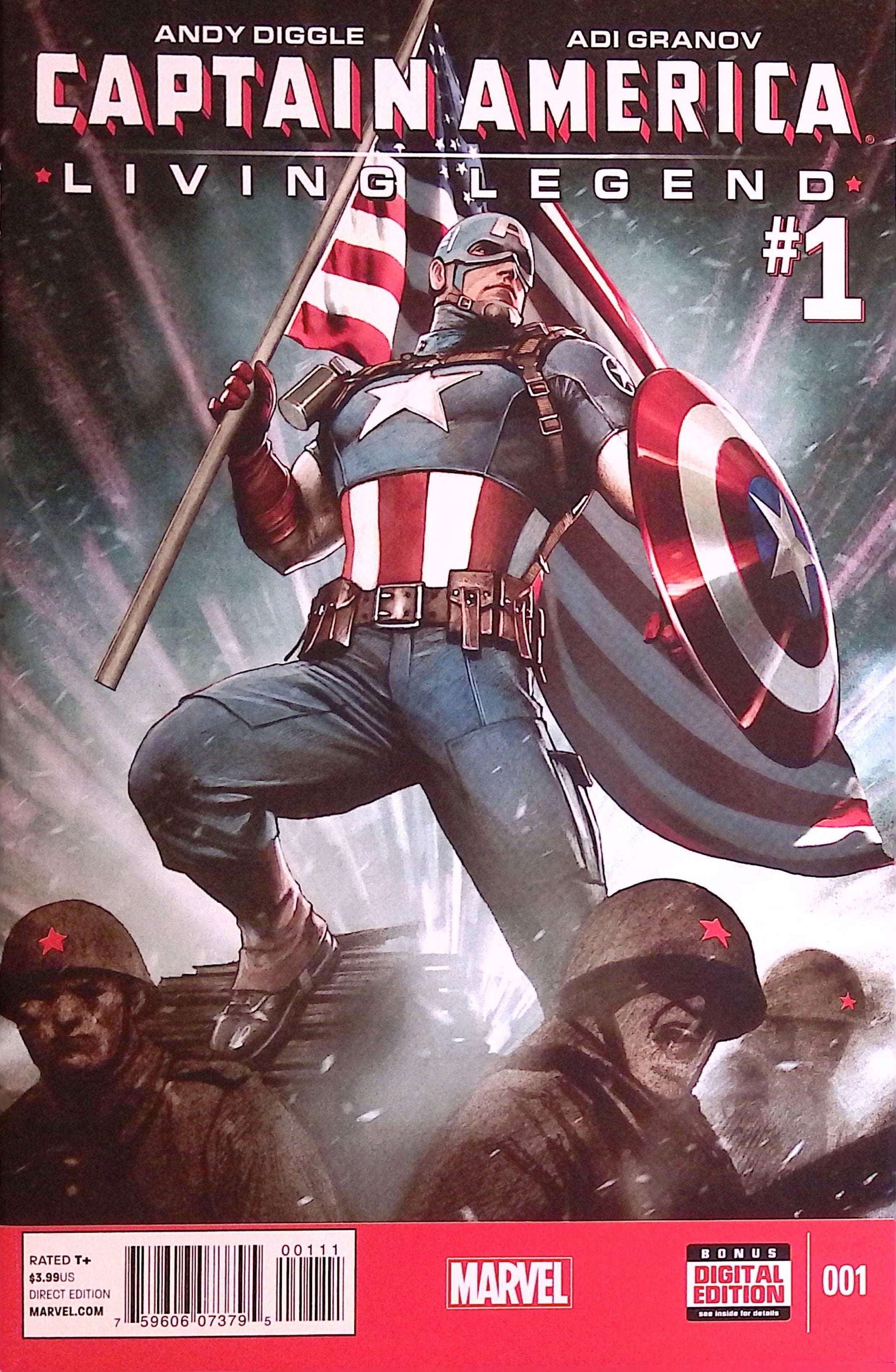 Captain America: Living Legend # 1 2013 NM-