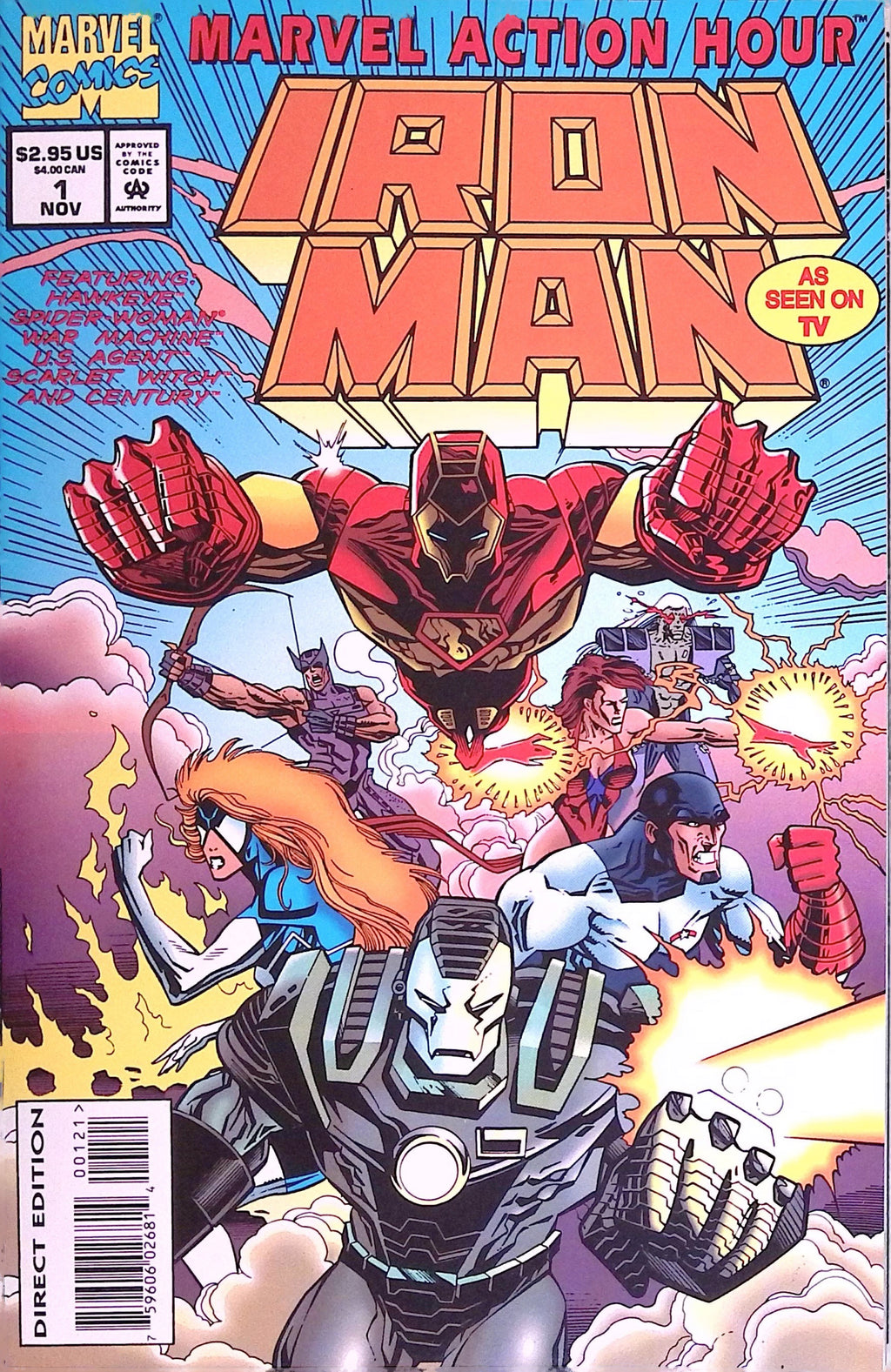 Iron Man # 1 Marvel Action Hour 1994 NM-
