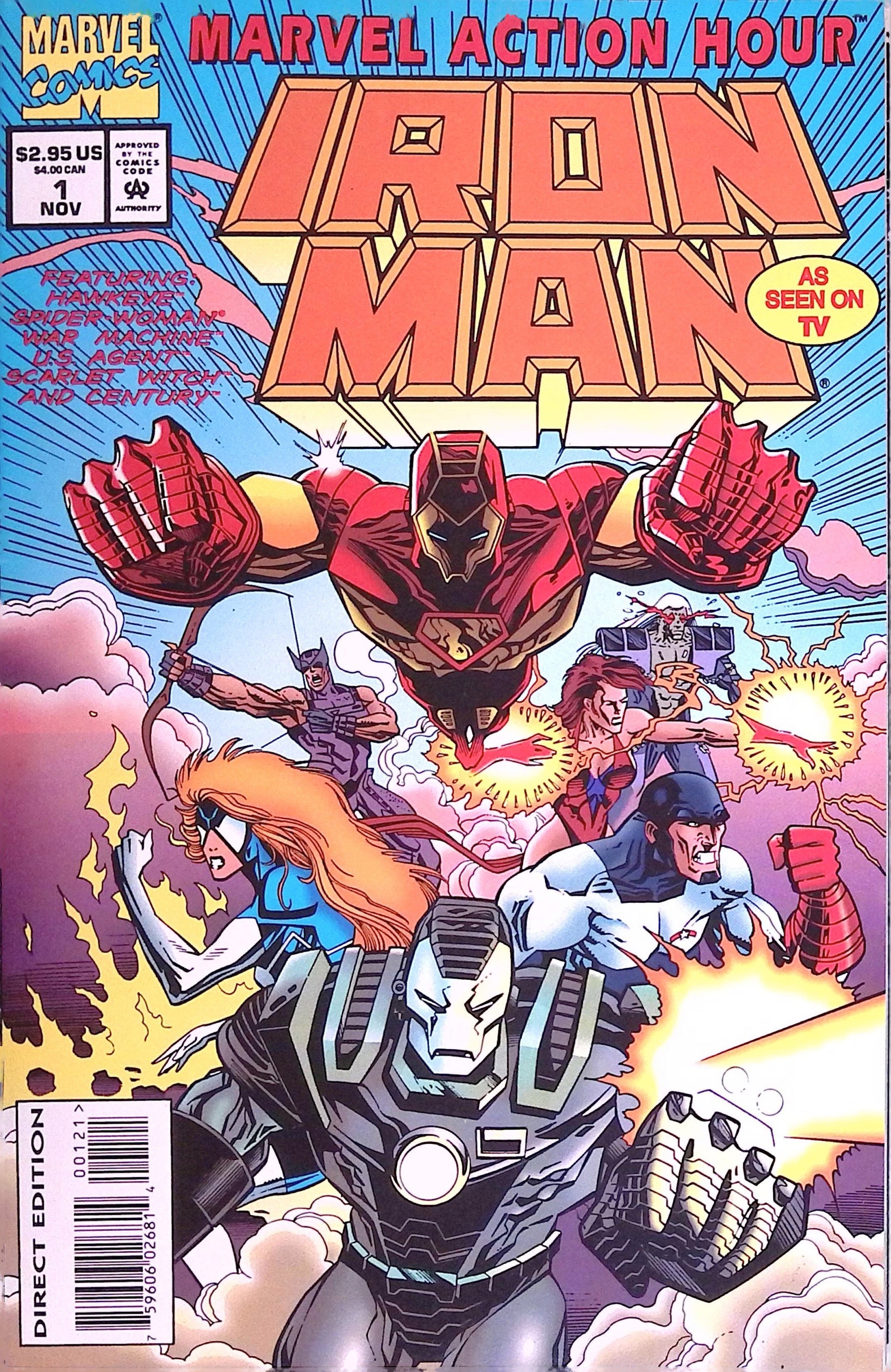 Iron Man # 1 Marvel Action Hour 1994 NM-