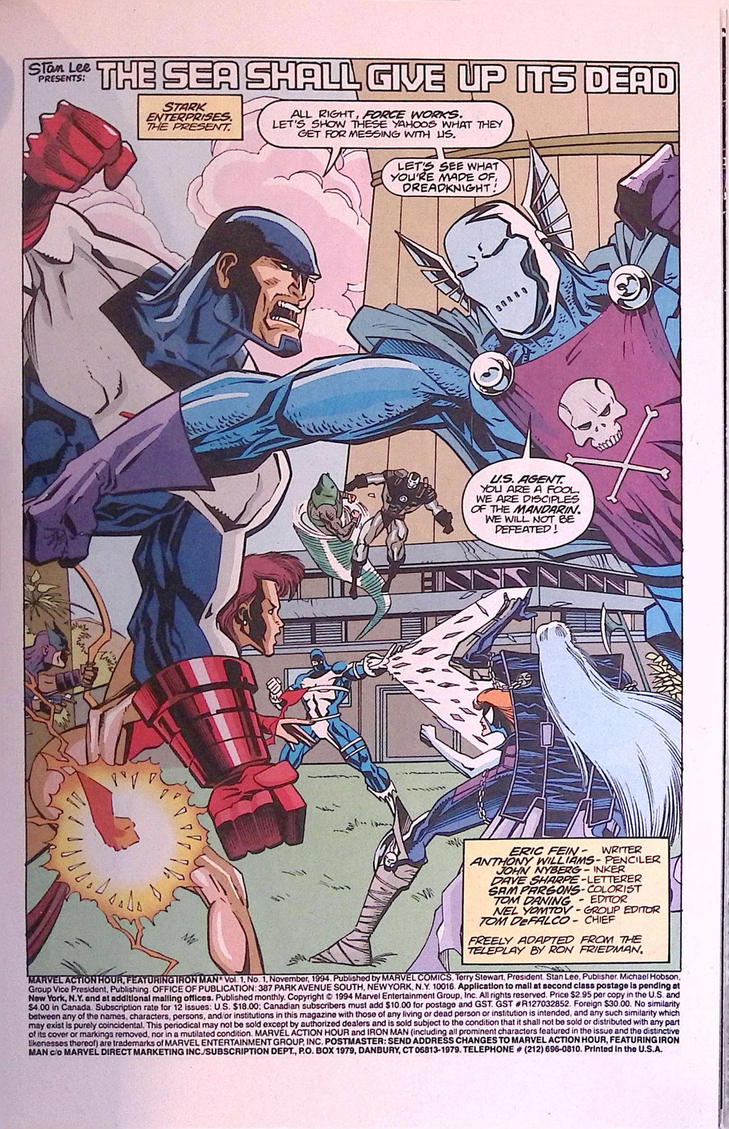 Iron Man # 1 Marvel Action Hour 1994 NM-