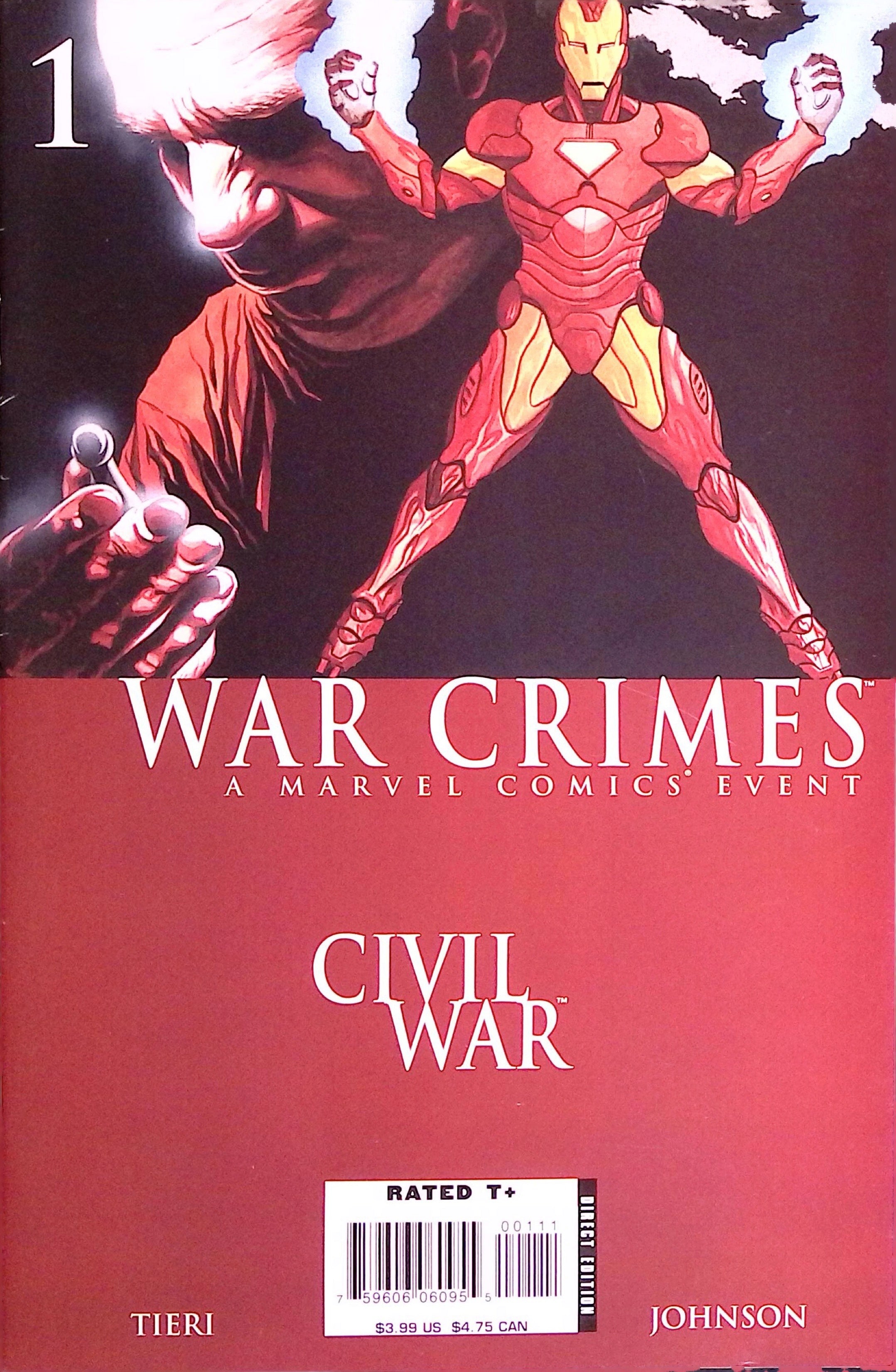 Civil War: War Crimes # 1 2007 VF