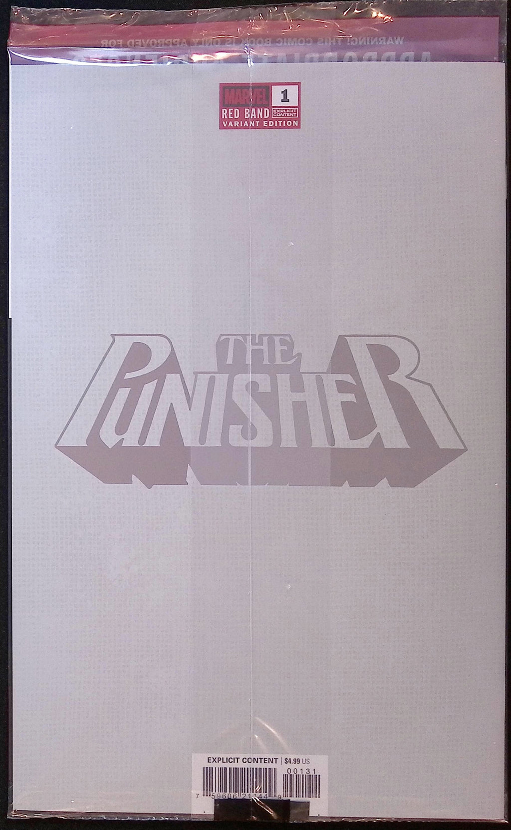 Punisher: Red Band # 1 Foil Variant Polybagged