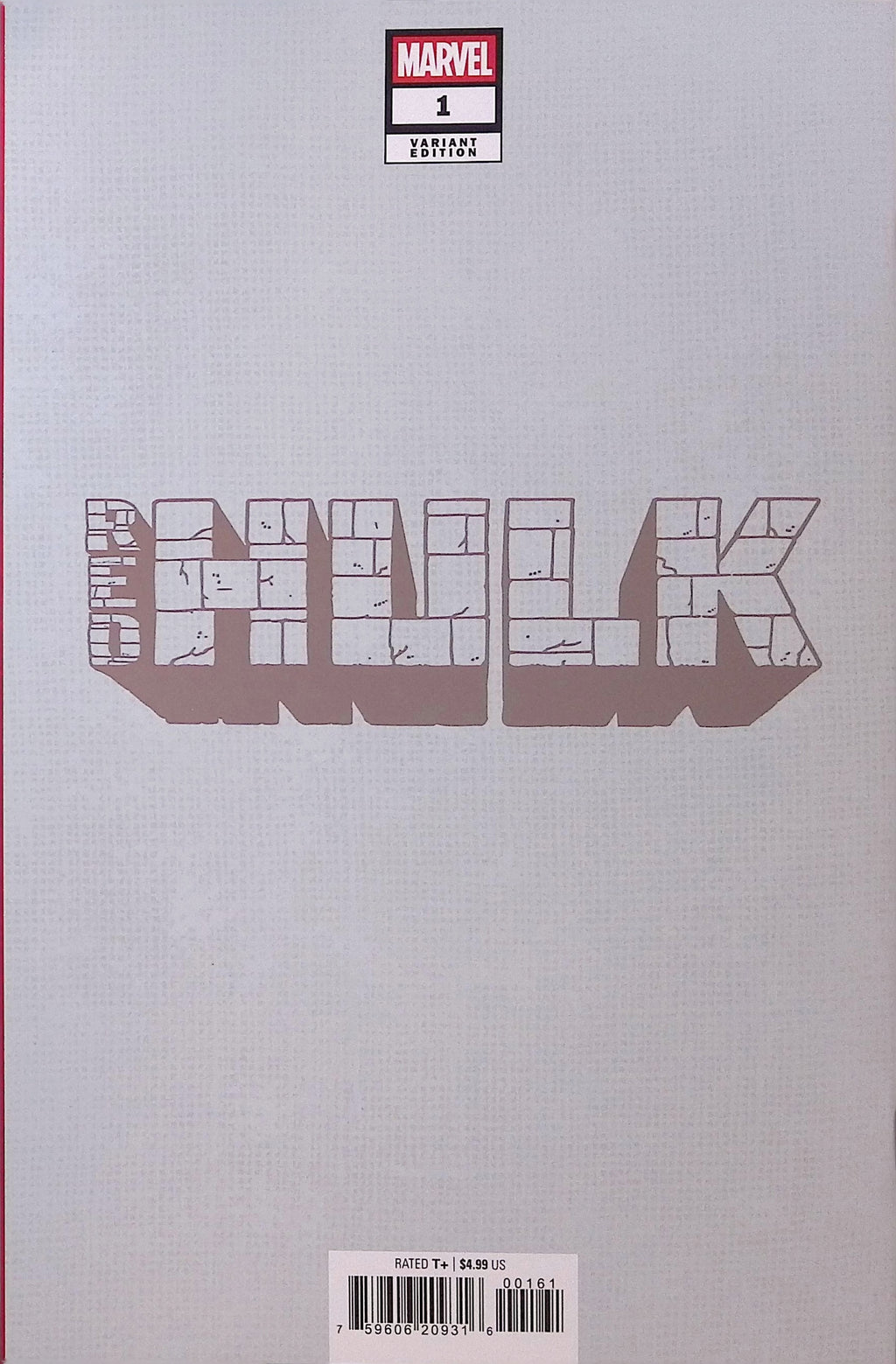 Red Hulk # 1 Foil Variant 2025 NM