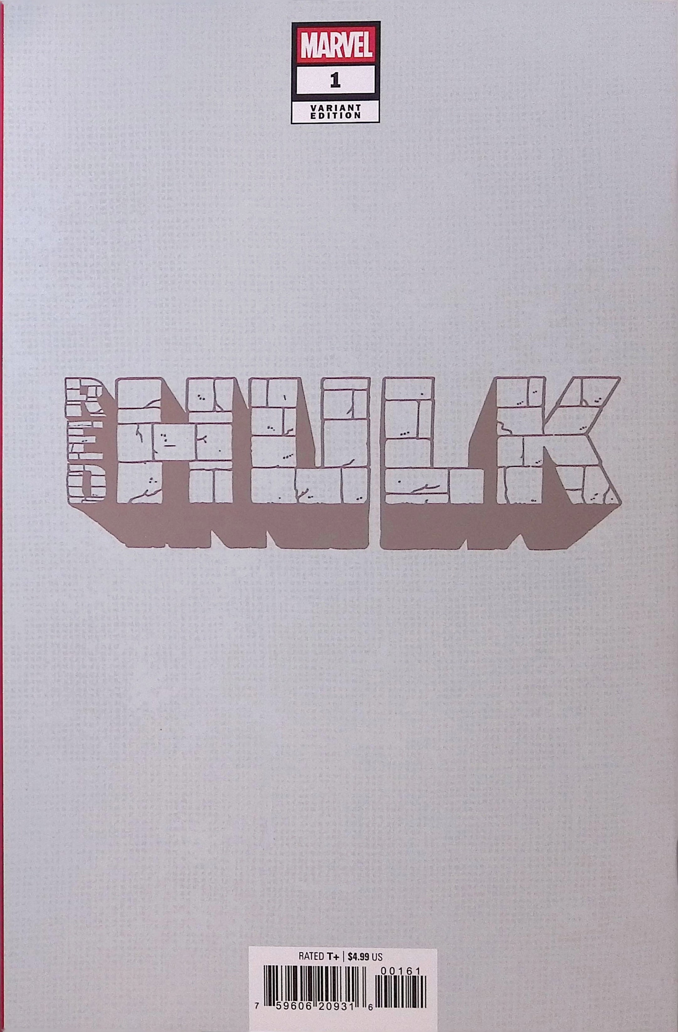 Red Hulk # 1 Foil Variant 2025 NM