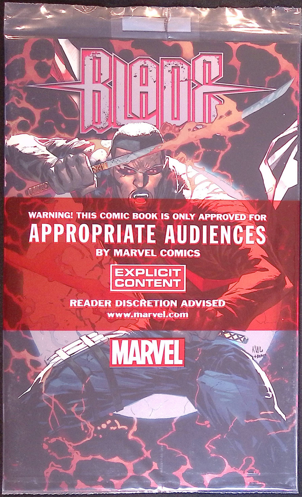 Blade: Red Band # 1 Foil Variant 2024 Polybagged