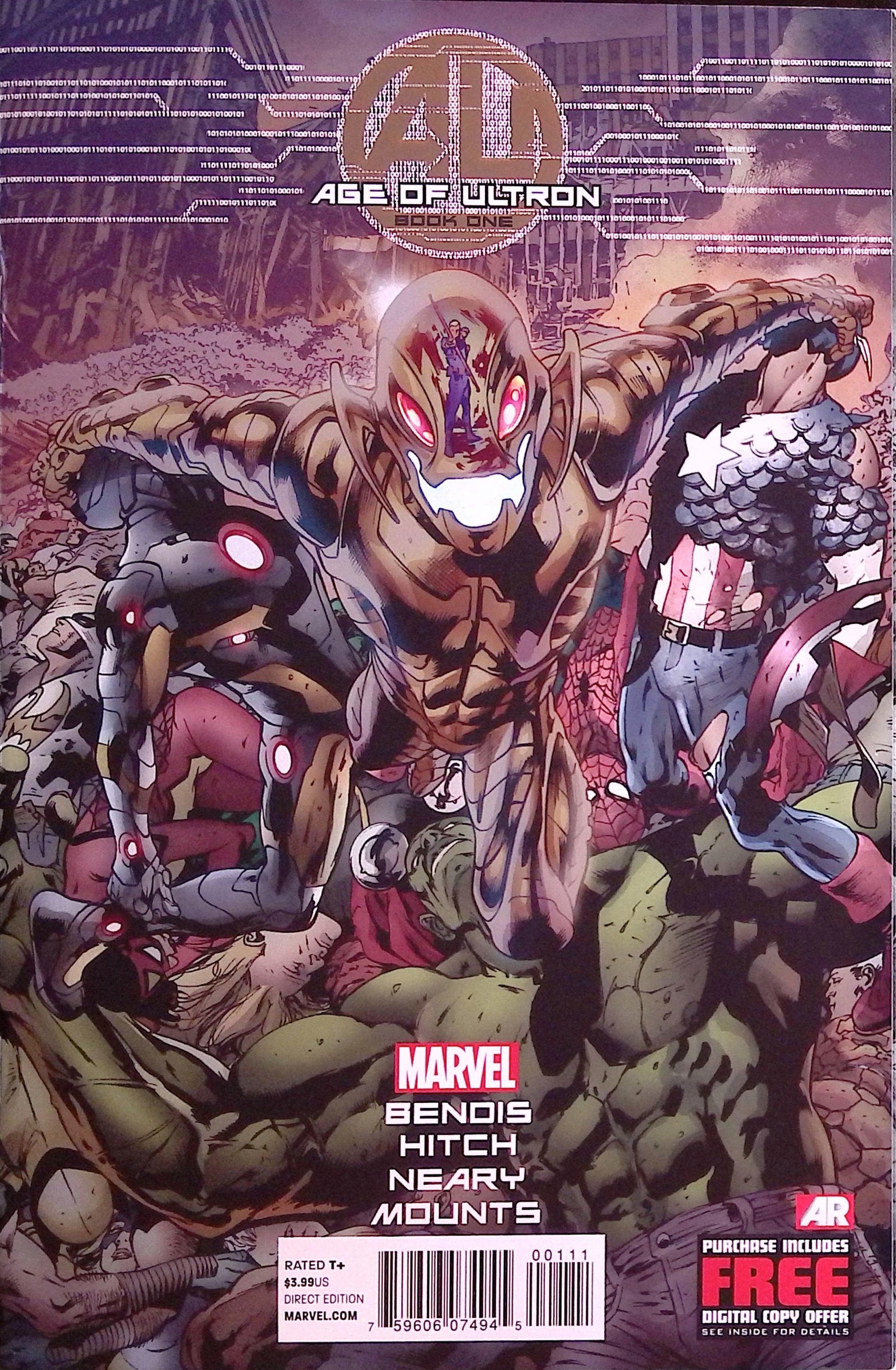 Age of Ultron # 1 2013 VF/NM