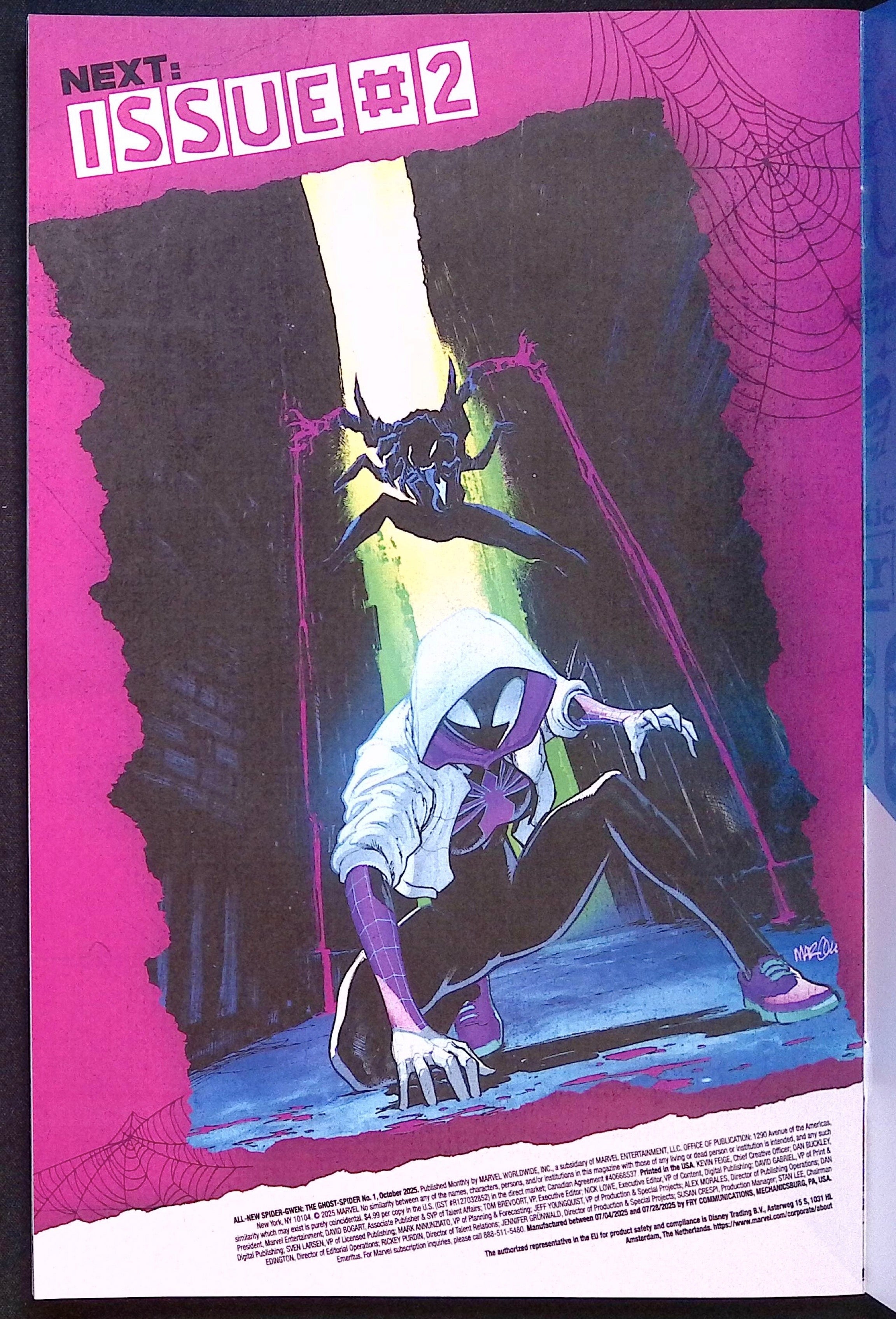 All-New Spider-Gwen: The Ghost-Spider # 1 Lolli Foil Variant 2025 NM