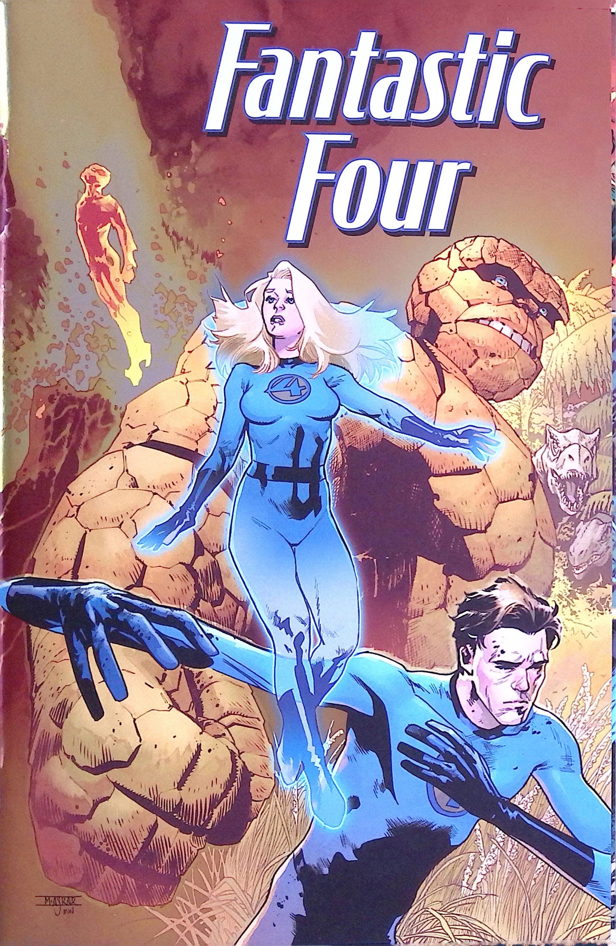 Fantastic Four # 1 Asrar Foil Variant 2025 NM