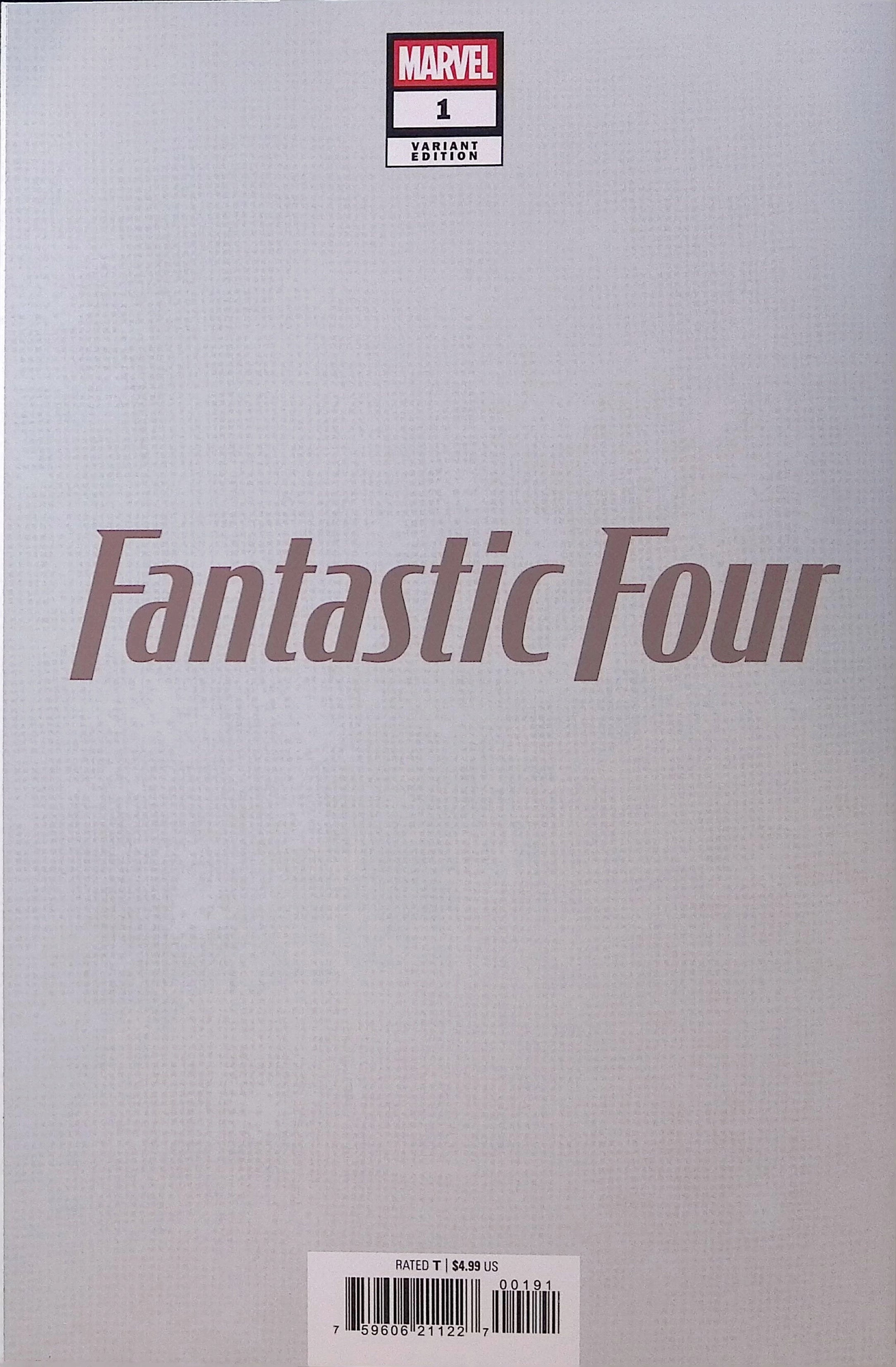 Fantastic Four # 1 Asrar Foil Variant 2025 NM