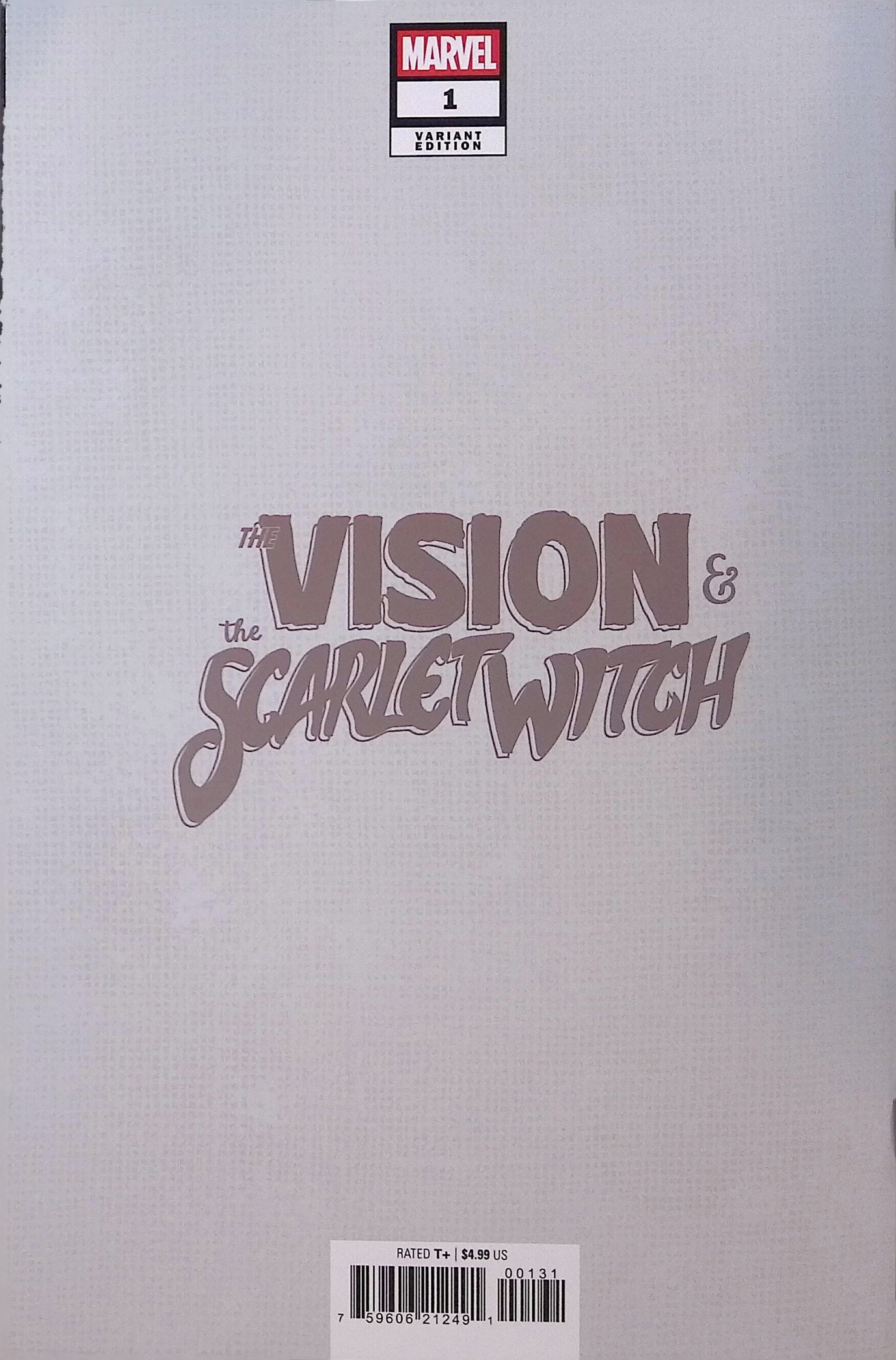 The Vision & the Scarlet Witch # 1 Casanovas Foil Variant 2025 NM