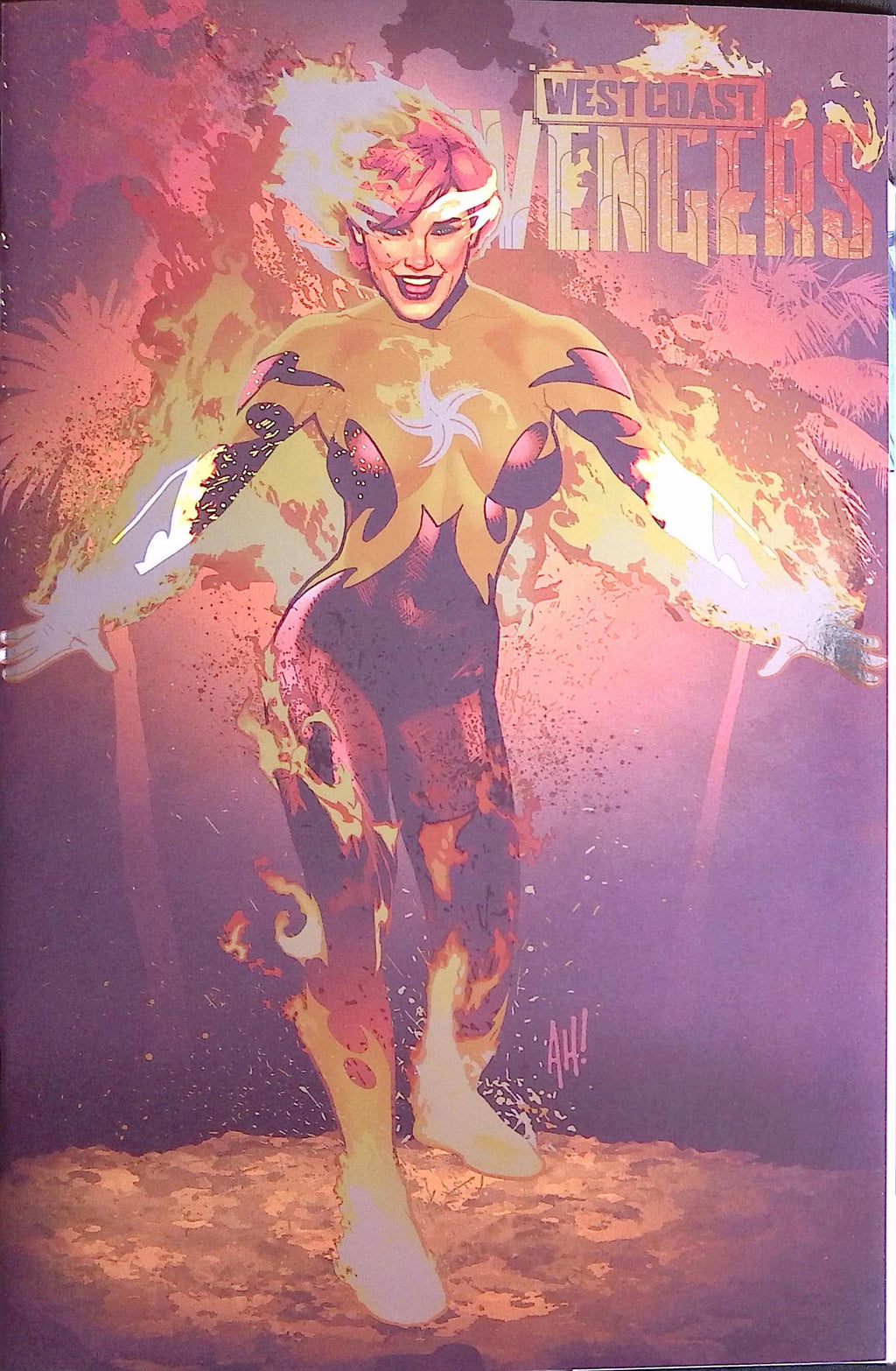West Coast Avengers # 1 Hughes Foil Variant 2024 NM
