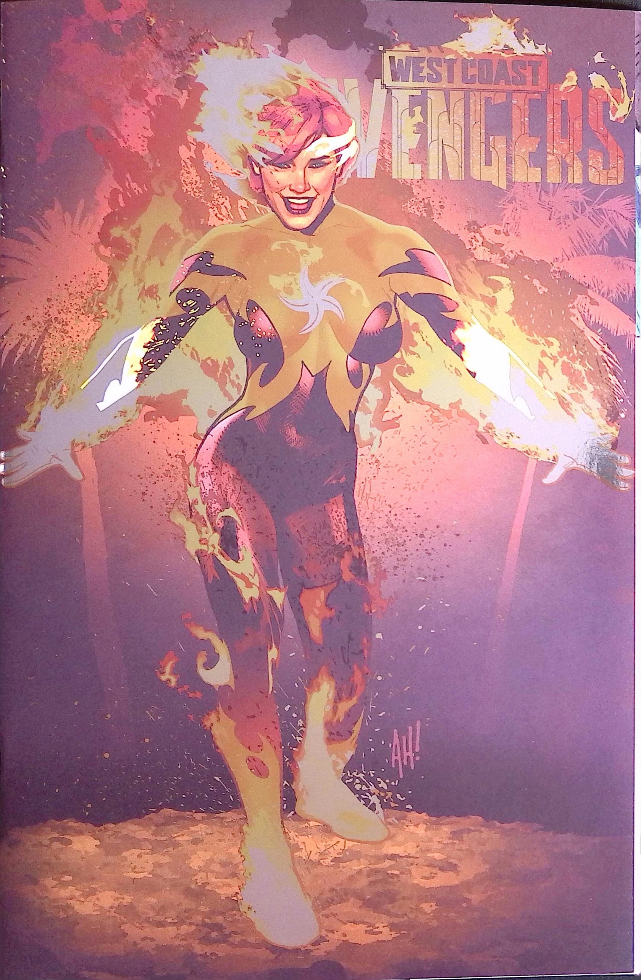 West Coast Avengers # 1 Hughes Foil Variant 2024 NM