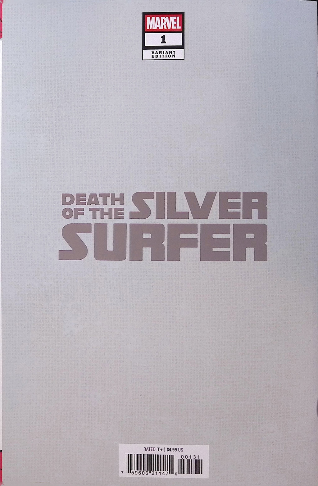 Death of the Silver Surfer # 1 Lim Foil Variant 2025 NM