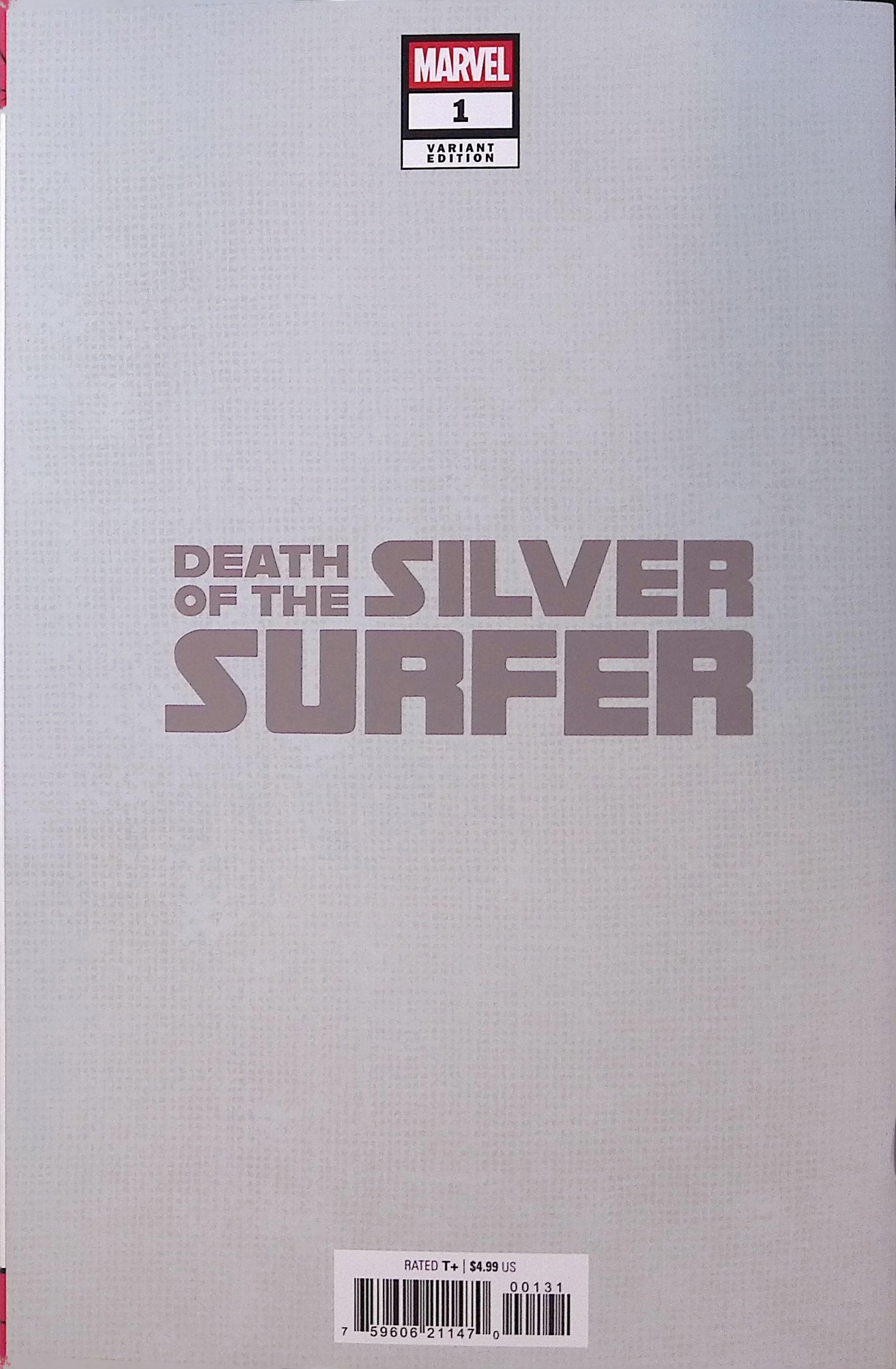 Death of the Silver Surfer # 1 Lim Foil Variant 2025 NM